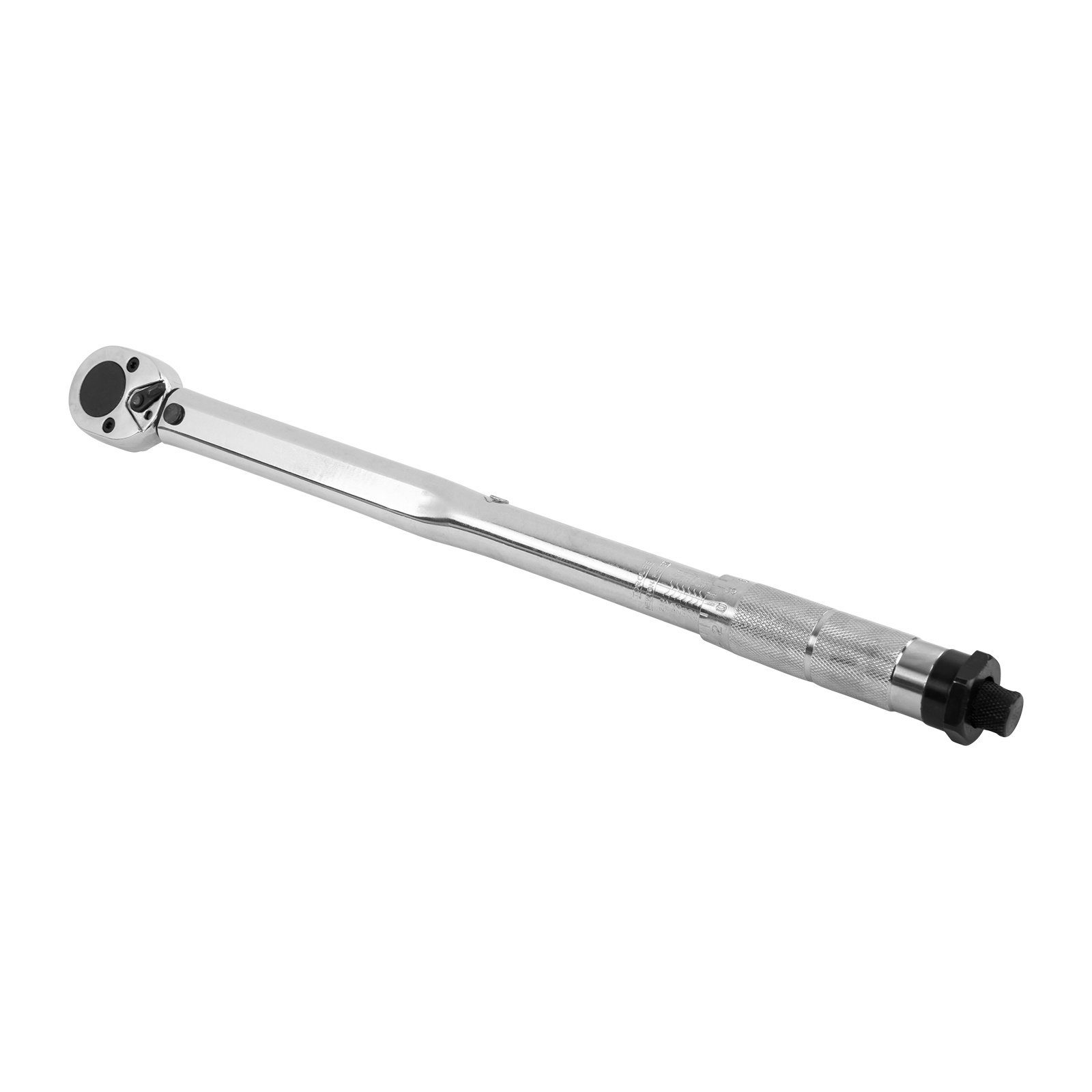 Grafner Drehmomentschlüssel Drehmomentschlüssel 28-210Nm 1/2" Zoll Set 17 - 21 mm DM10931 (Set, 6), 28 bis 210 Nm, 3 Steck-Aufsätzen (17, 19 & 21 mm)