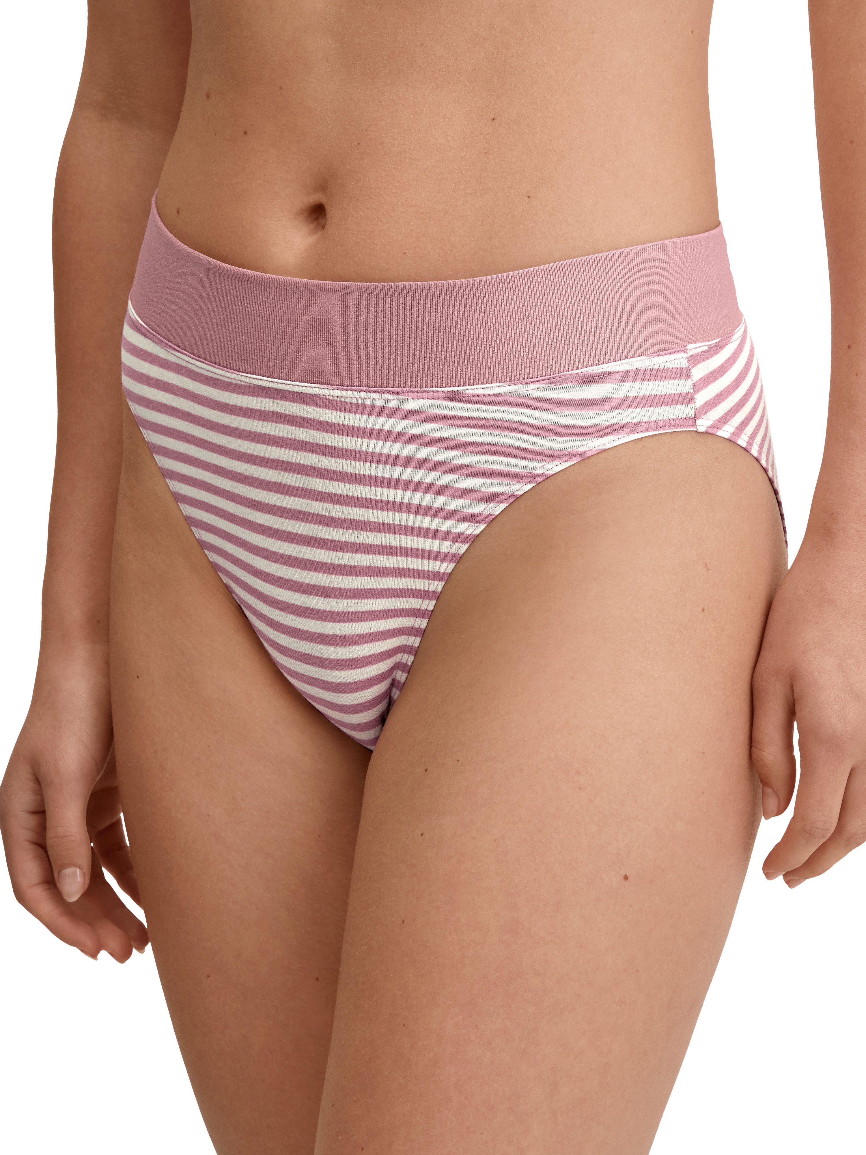 CALIDA High-Waist-Slip Elastic breiter Softbund, elastisch, Single Jersey, atmungsaktiv, weich