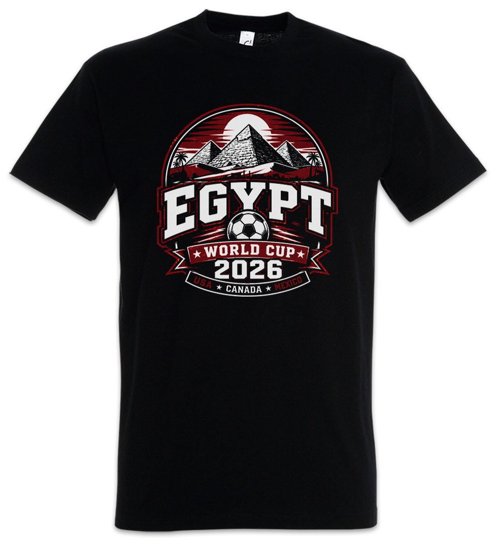 Urban Backwoods Print-Shirt Team Egypt 1 Herren T-Shirt Ägypten Misr Cairo Nile Pharaoh Fußball WM (1-tlg) Soccer Football Turnier 2026