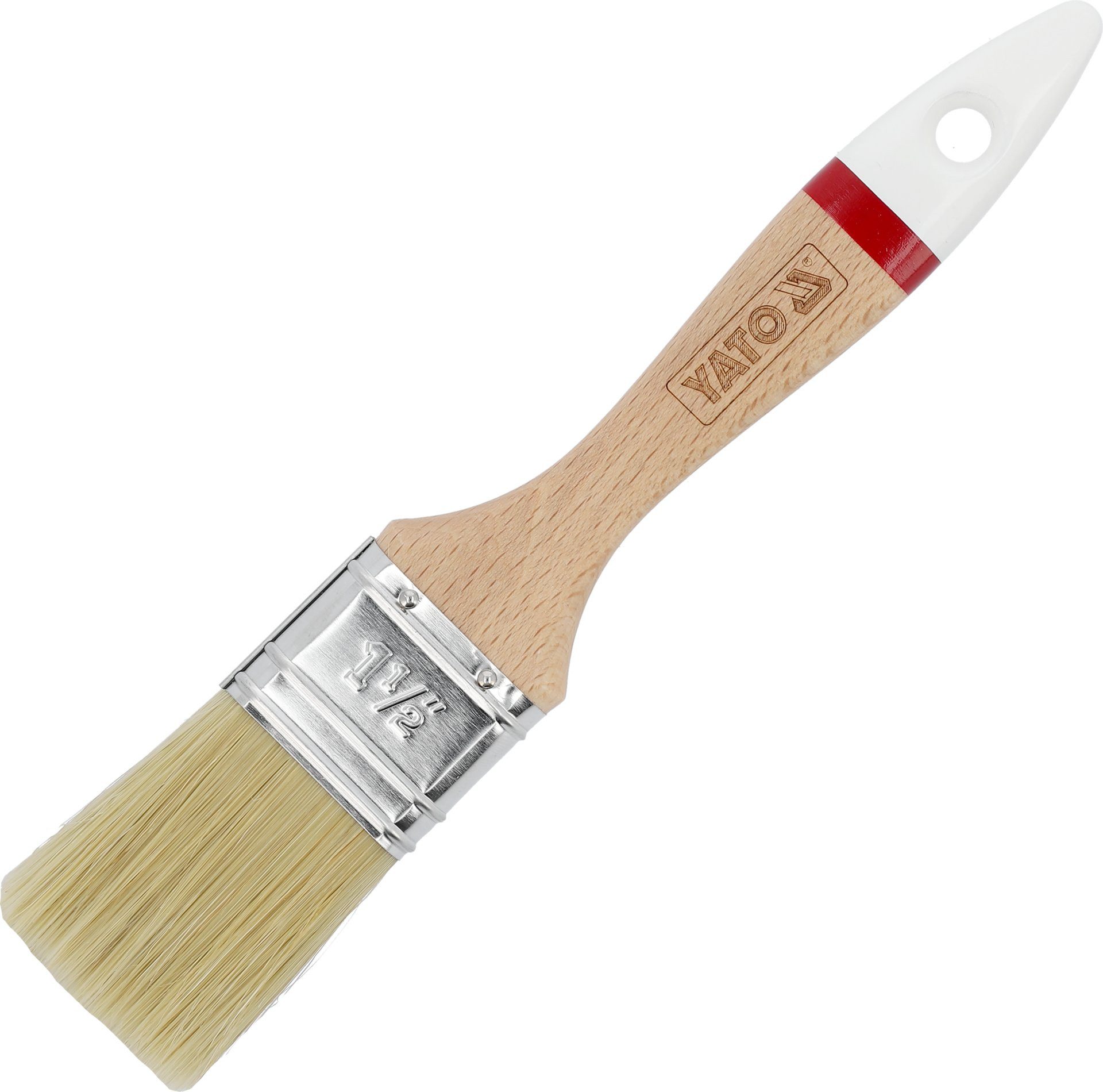 TRIZERATOP Malpinsel Englischer Profi-Pinsel 1,5 Zoll, Natur- und Synthetikborsten, (Englischer Profi-Pinsel 1,5 Zoll, Natur- und Synthetikborsten, Englischer Profi-Pinsel 1,5 Zoll, Natur- und Synthetikborsten)