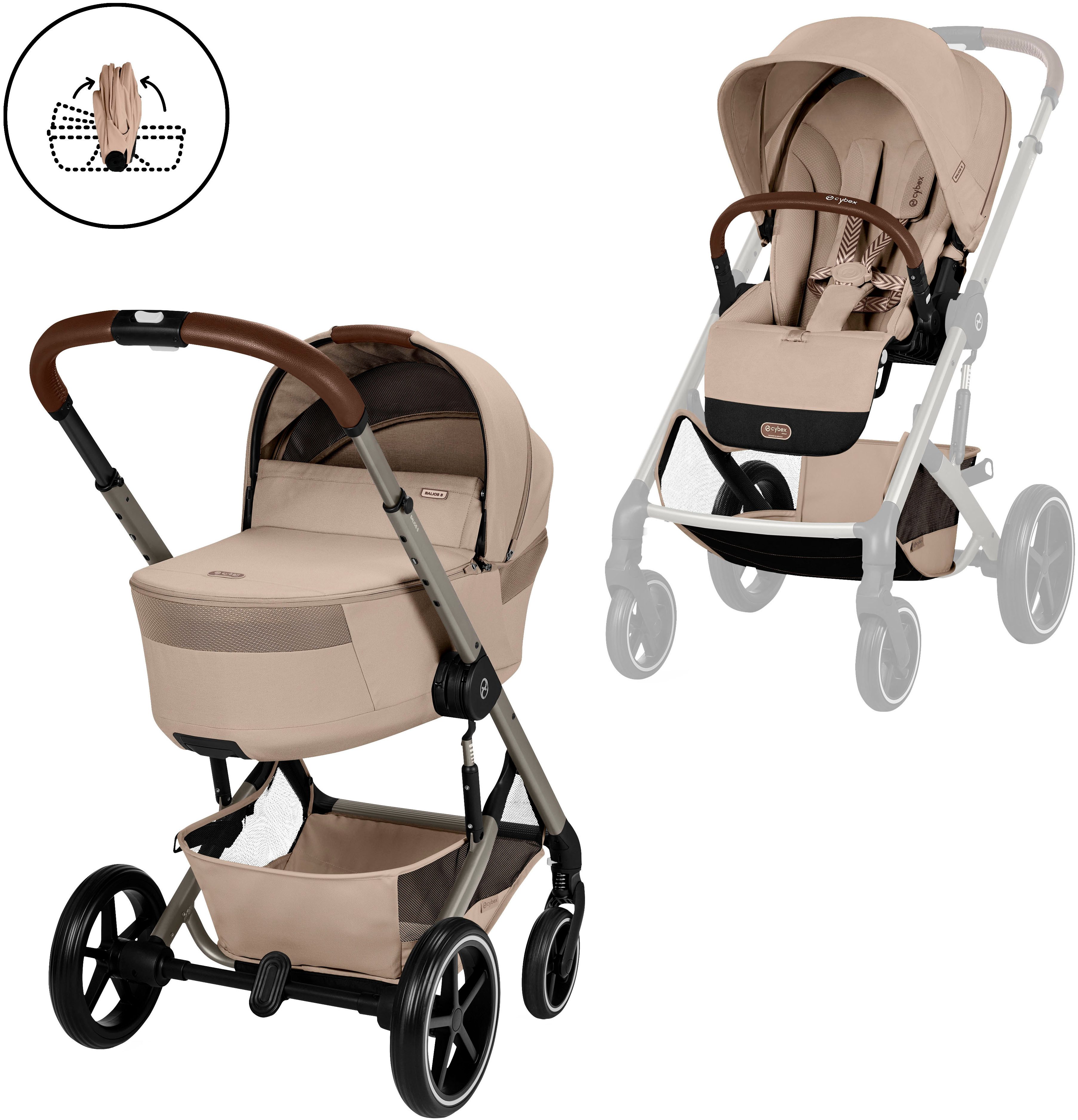 Cybex Kombi-Kinderwagen Cybex Gold, Balios, inkl. faltbarer Babywanne