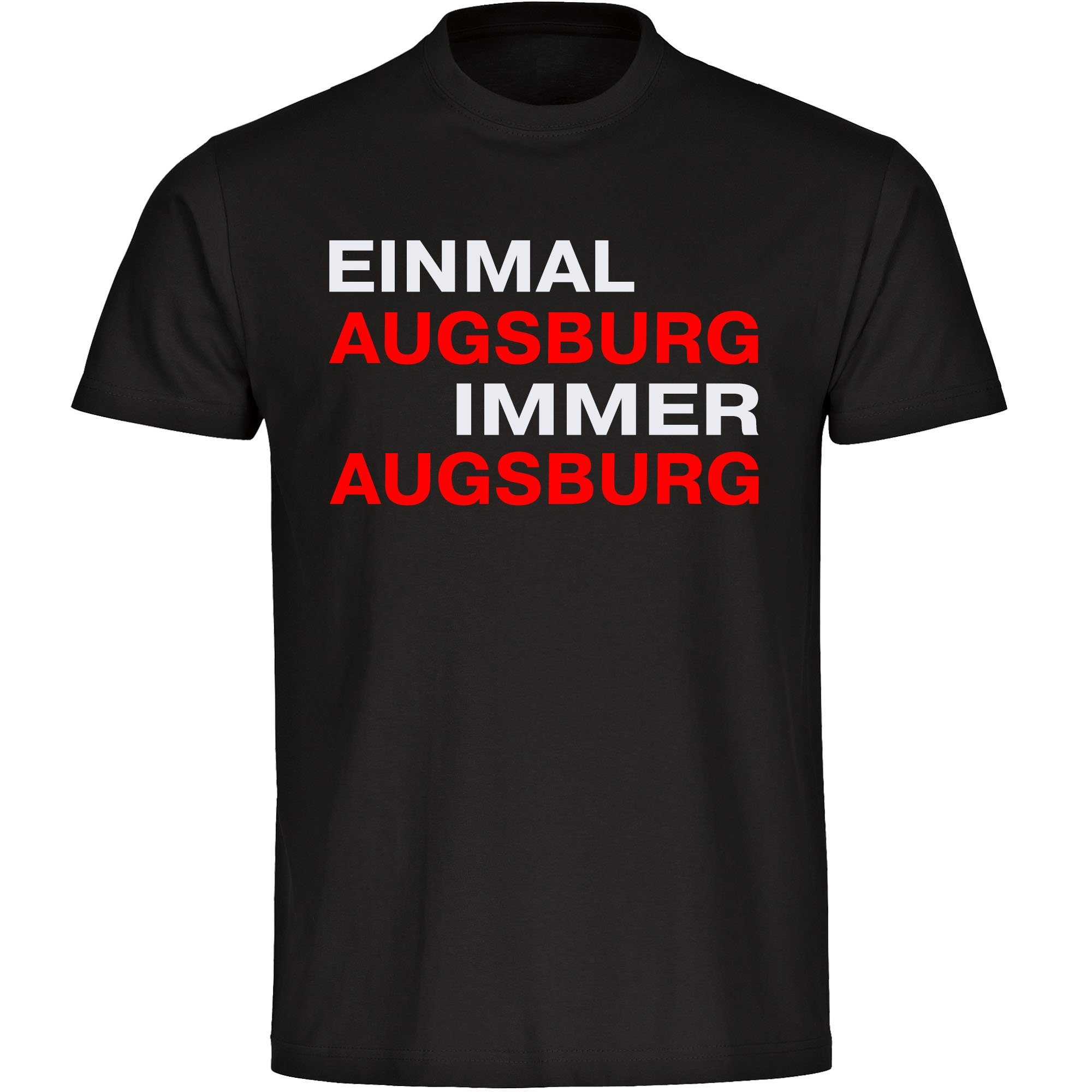 T-Shirt Herren Augsburg - Einmal Immer - Männer