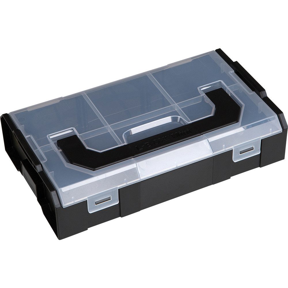 Werkzeugkoffer Sortimo L-BOXX Mini 6100000324 Werkzeugkasten unbestückt ABS Schwarz