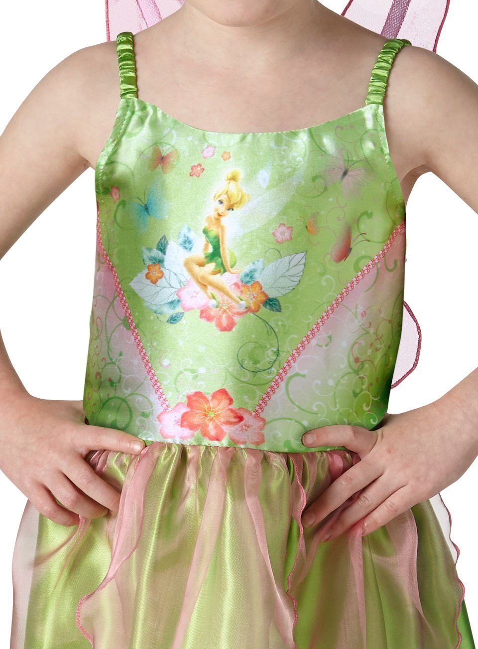 Rubie´s Kostüm Disney Tinkerbell Karneval Faschingskostüm Kinder, Kurzes Sommerkleid der Disney-Fee