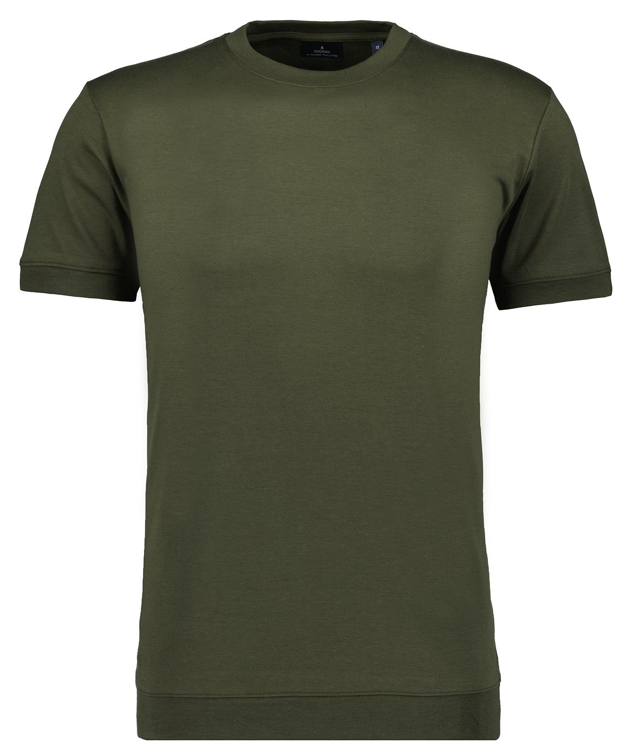 T-Shirt Dunkelgrün-393 RAGMAN