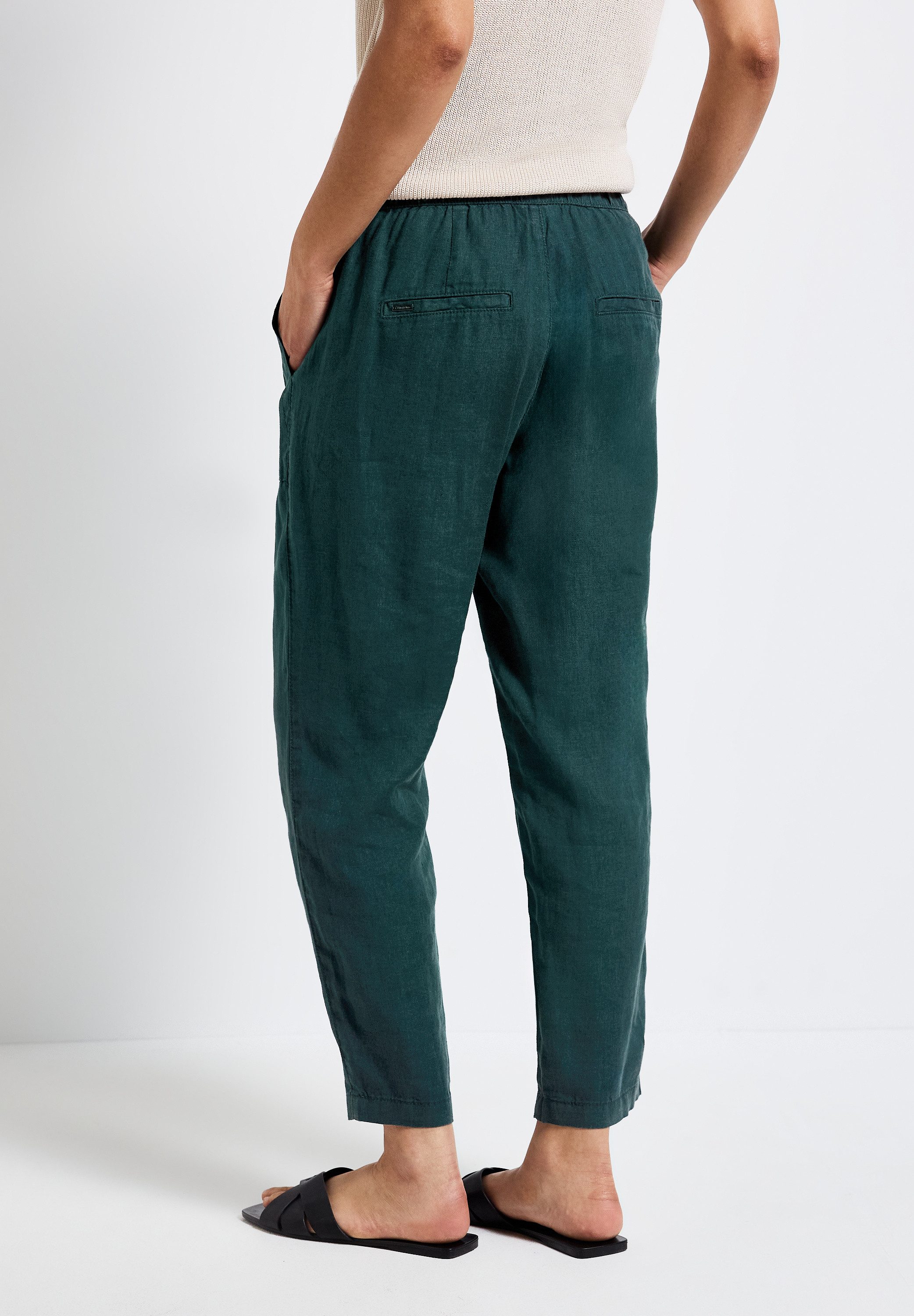 STREET ONE Stoffhose aus Leinen günstig online kaufen