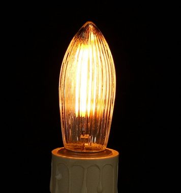 Ziller Premium Qualität LED Schwibbogen Schwibbogen mittelgroß - Ohne Motiv Erzgebirge - Breite 62cm - mit LE, 7-flammig, LED, elektrisch beleuchtet, Mittelgroßer Bogen