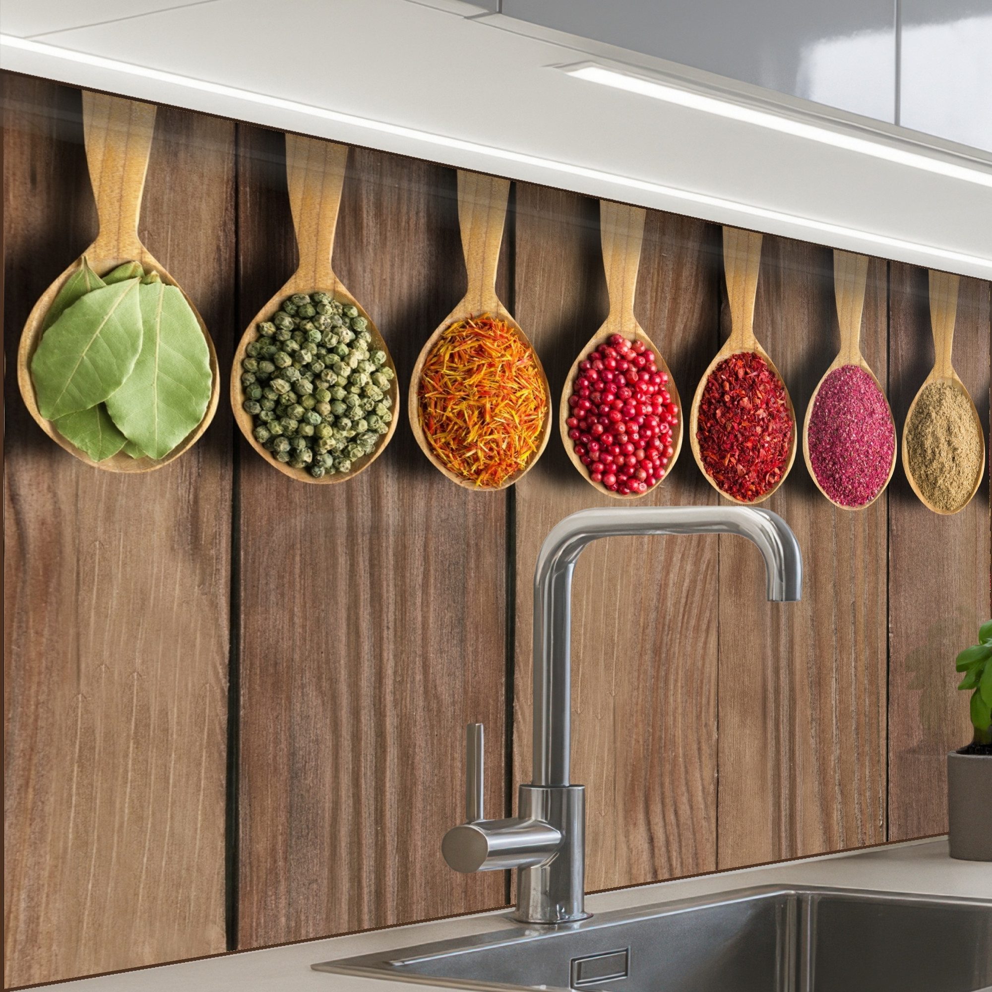 Löffel – Kräuter – Holz