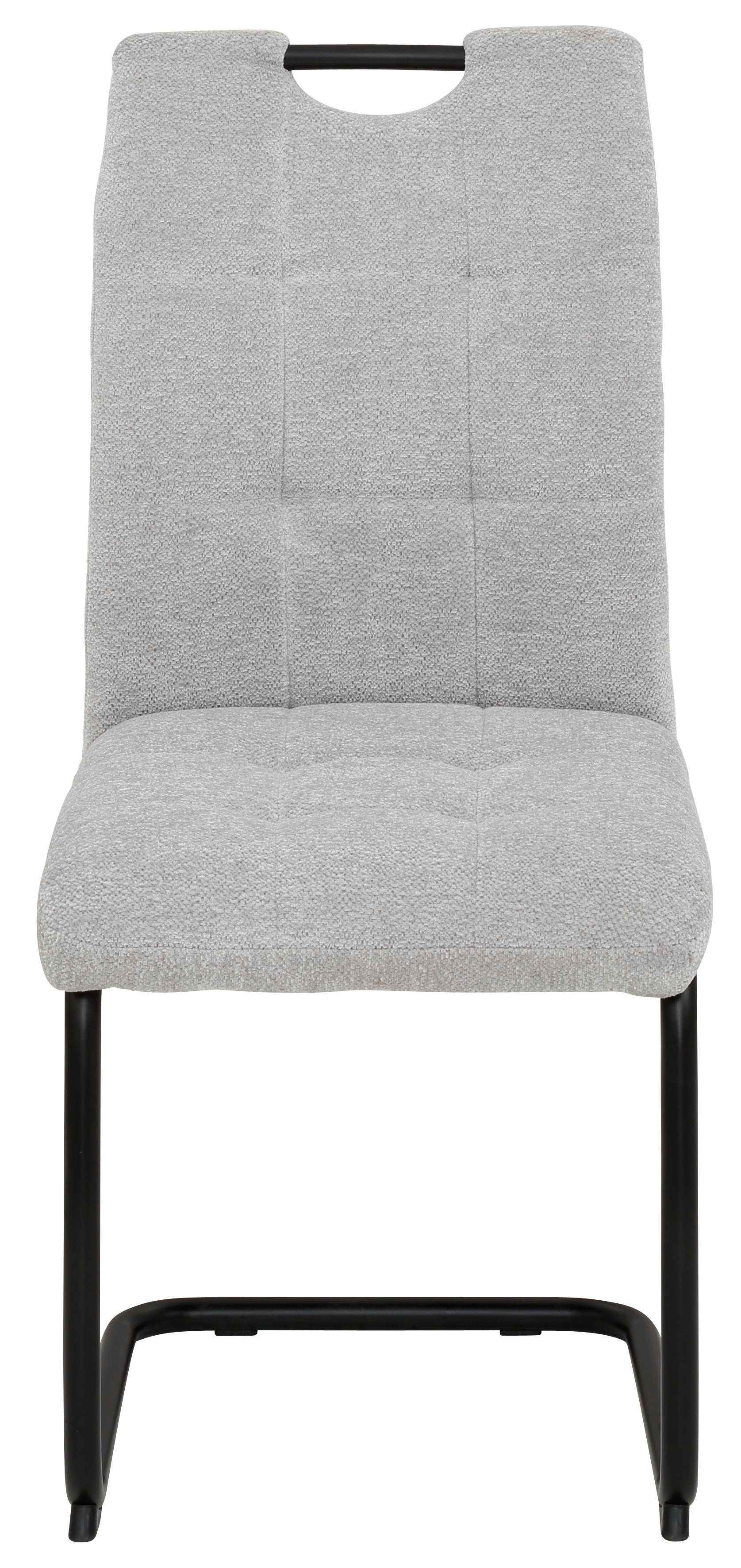 HELA Freischwinger LEONA Esszimmerstuhl (Set, 2 St), Küchenstuhl, für den Esstisch, in Teddyoptik