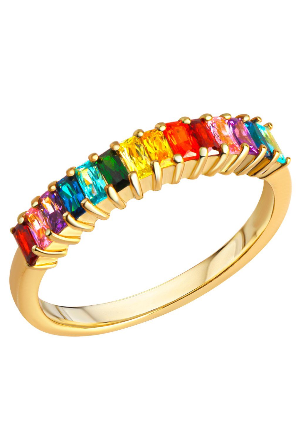 Fingerring Schmuck Geschenk Silber 925 Silberring Multi