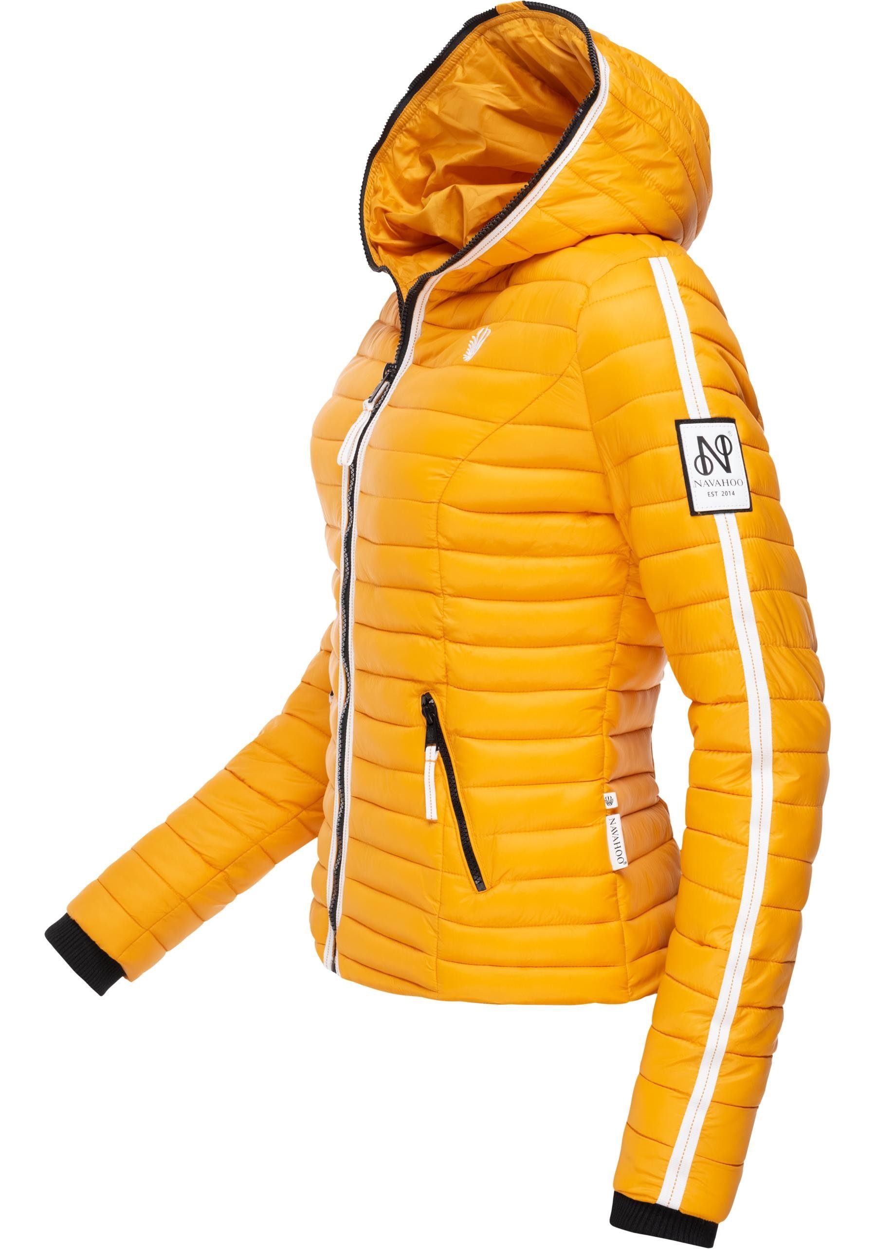Navahoo Steppjacke Kimuk Prc leichte Übergangsjacke mit Kapuze – Bild 2 von 5