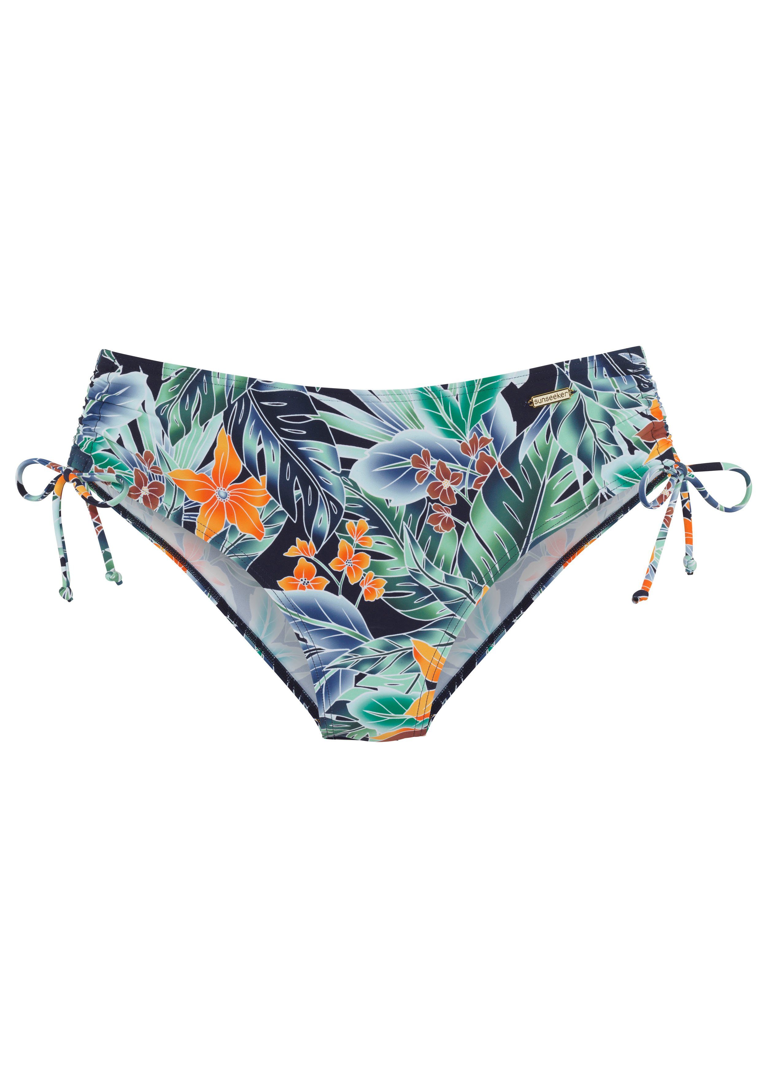 Sunseeker Bikini-Hose Elife Tropischer Print
