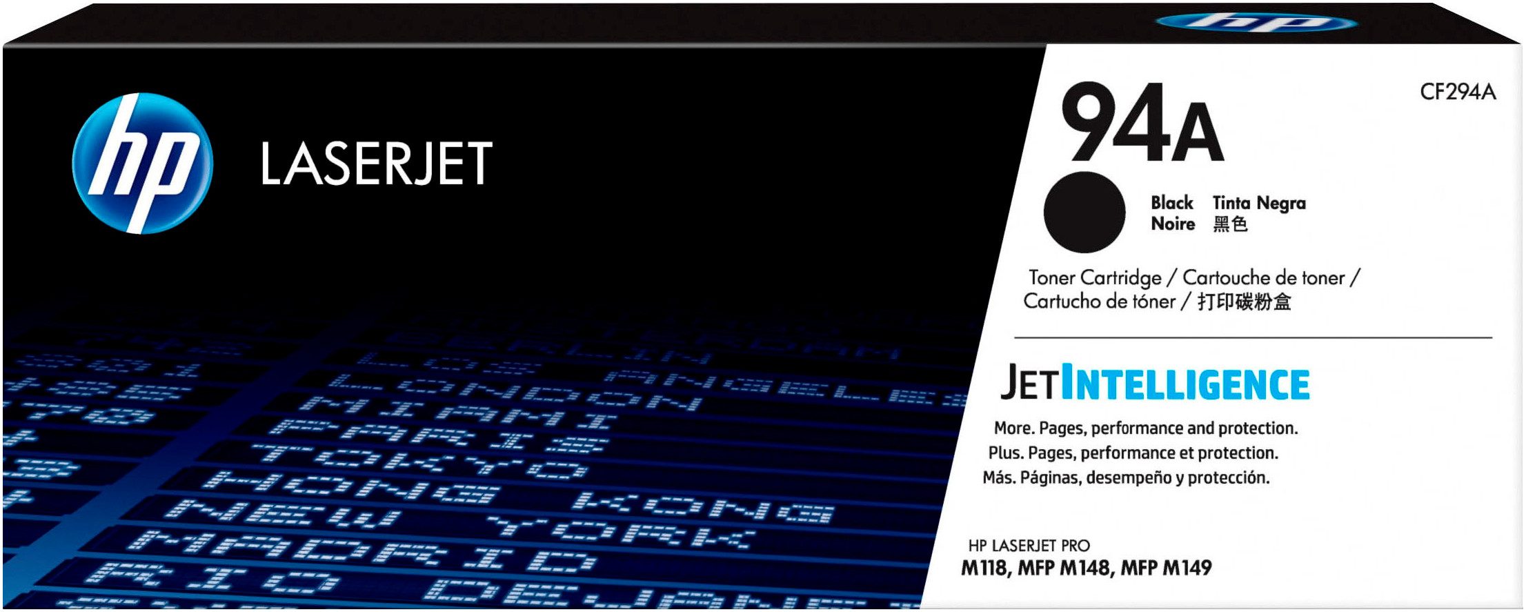 HP Tonerpatrone HP original Toner 94 Black Größe A + X