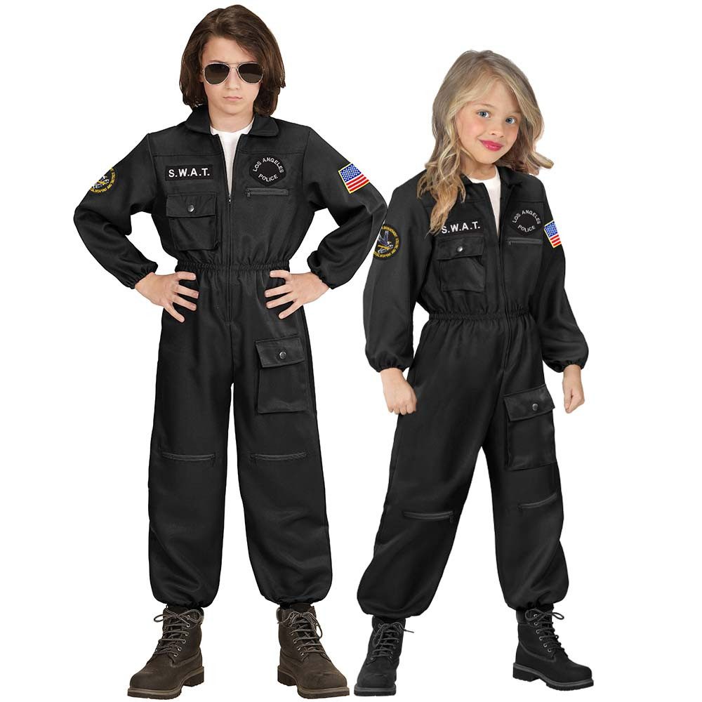 Widmann S.r.l. Kostüm Swat Overall Kinder