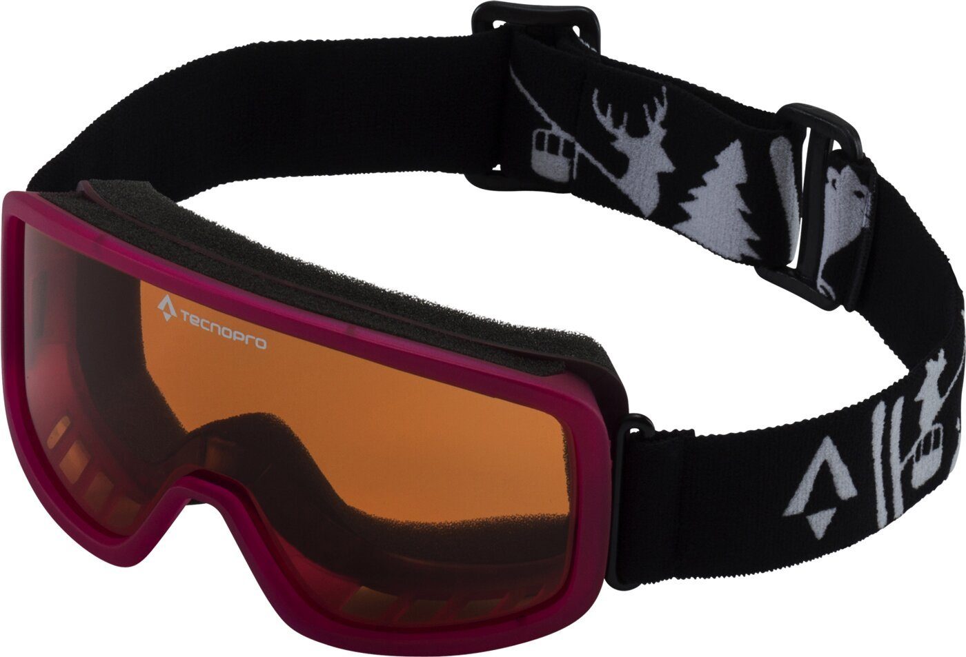 TECNOPRO Skibrille Ki.-Ski-Brille Mistral 2.0 905 BLACK/PINK