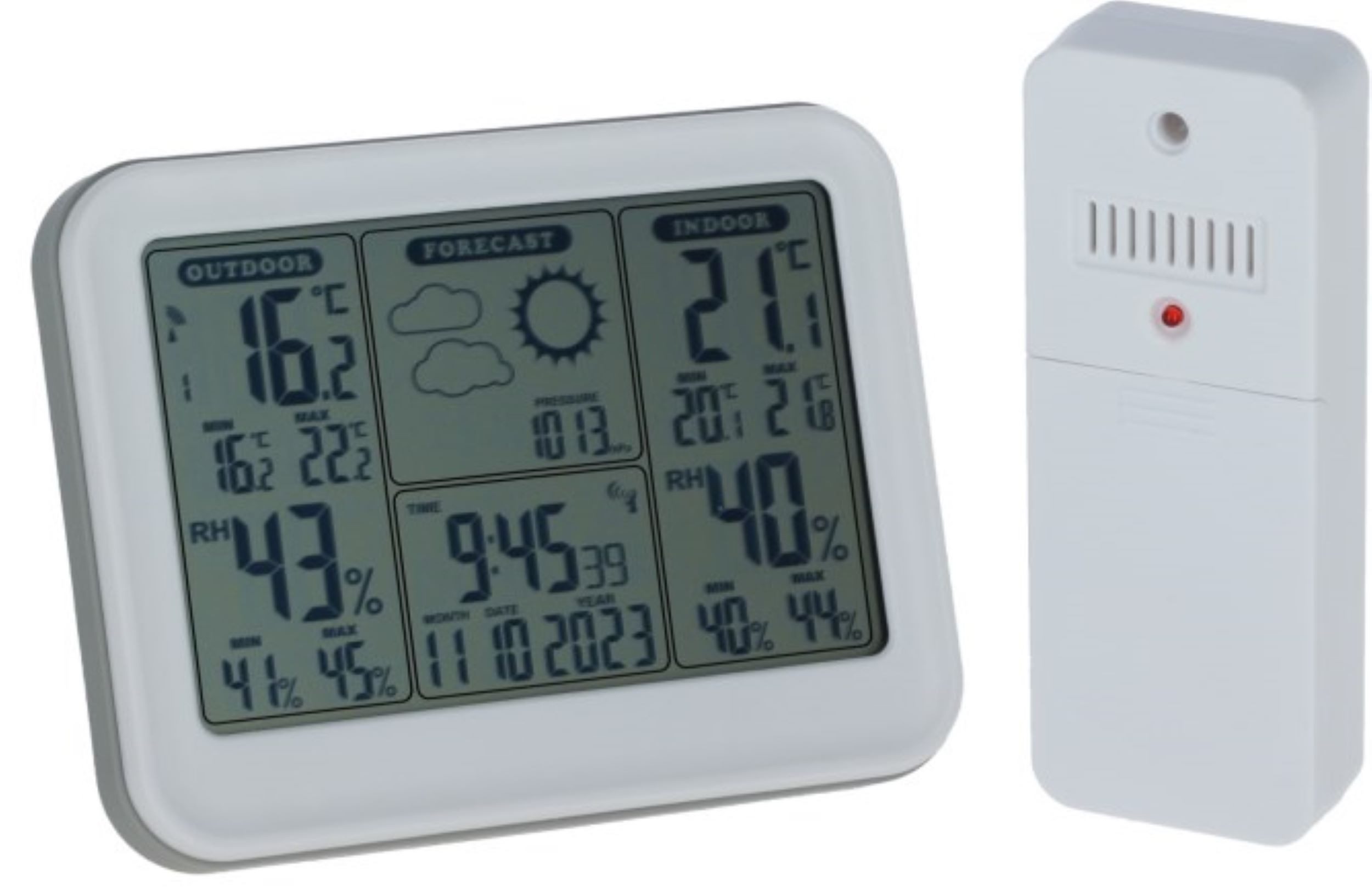 Wetterstation Kerbl Digitales Thermo-Hygrometer 291393