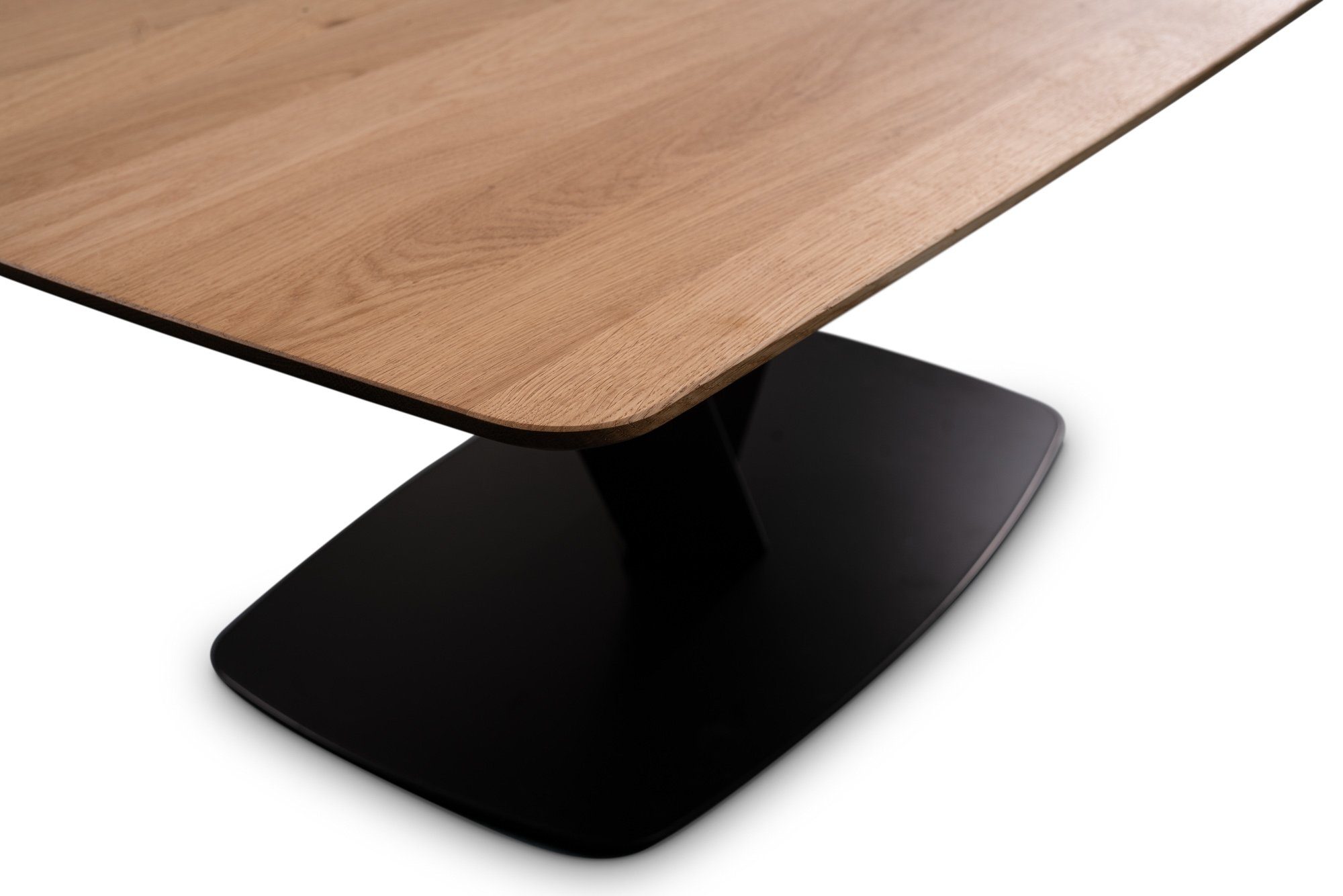 freiraum Couchtisch Toronto, in Wildeiche / schwarz - 120x44x70 (BxHxT)