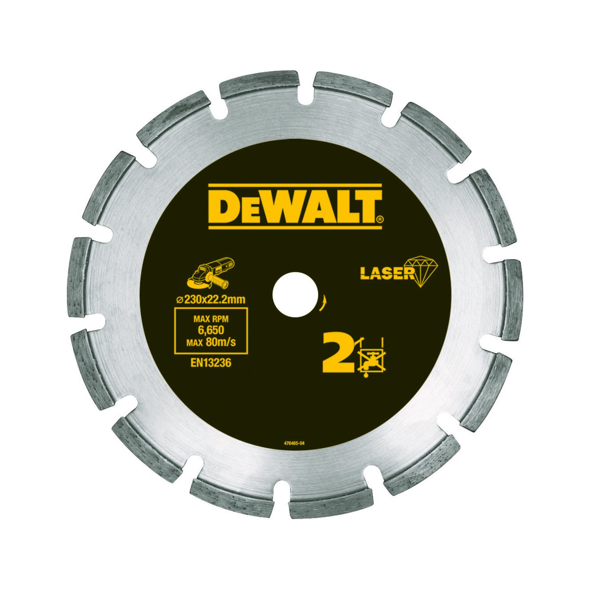 DeWalt Trennscheiben DEWALT Diamanttrennscheibe LaserHP2 230 mm DT3773-XJ