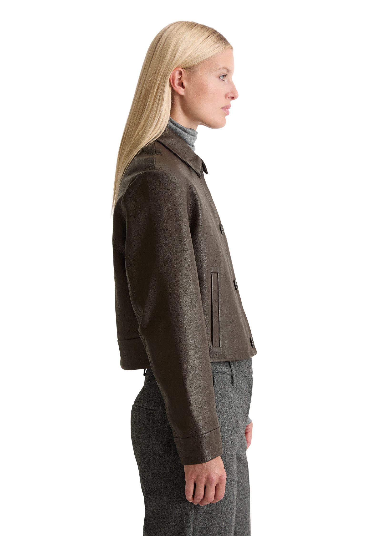 Marc O'Polo Outdoorjacke mit Shirt-Details günstig online kaufen