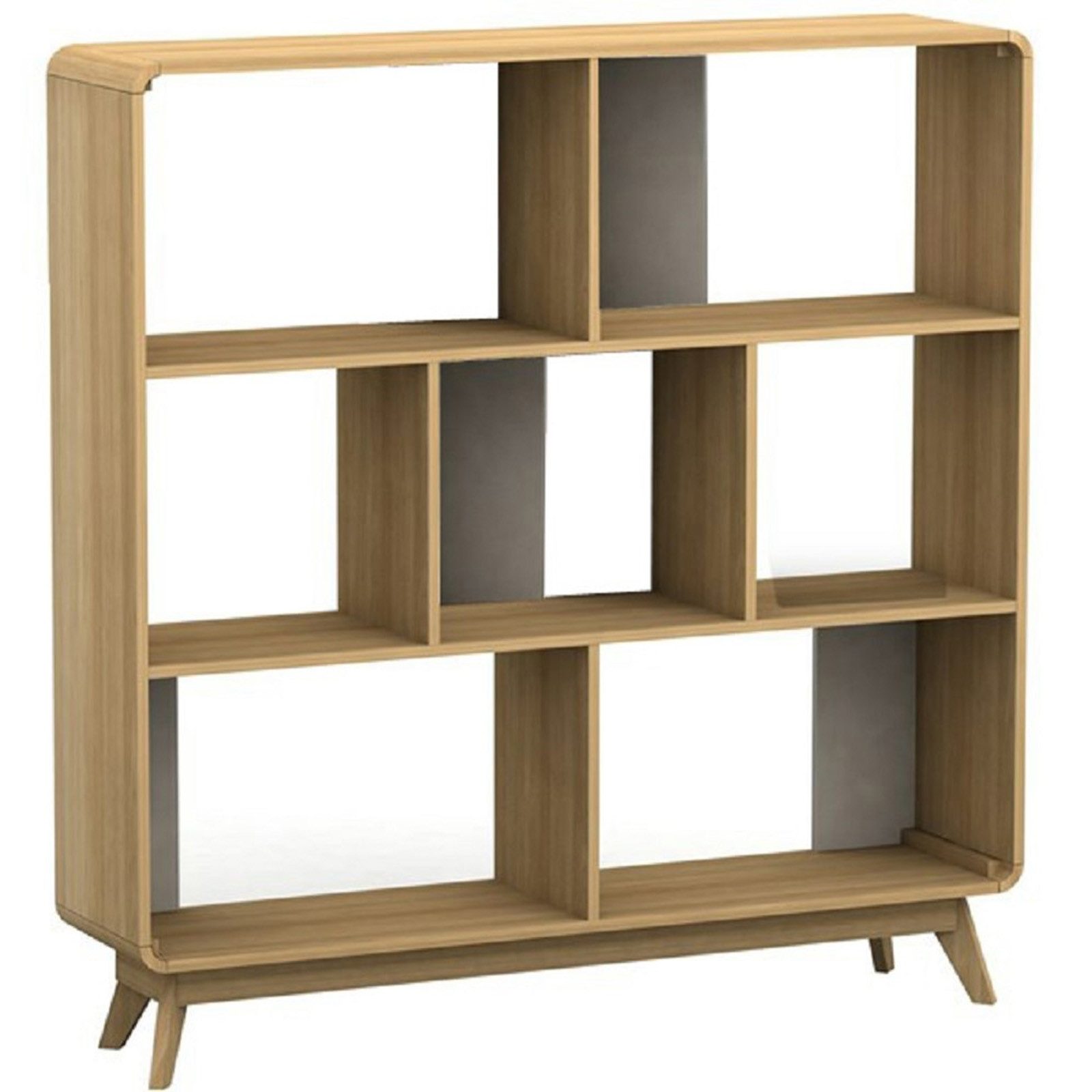 freiraum Bücherregal Janne, in Natur - 122x126x29cm (BxHxT)