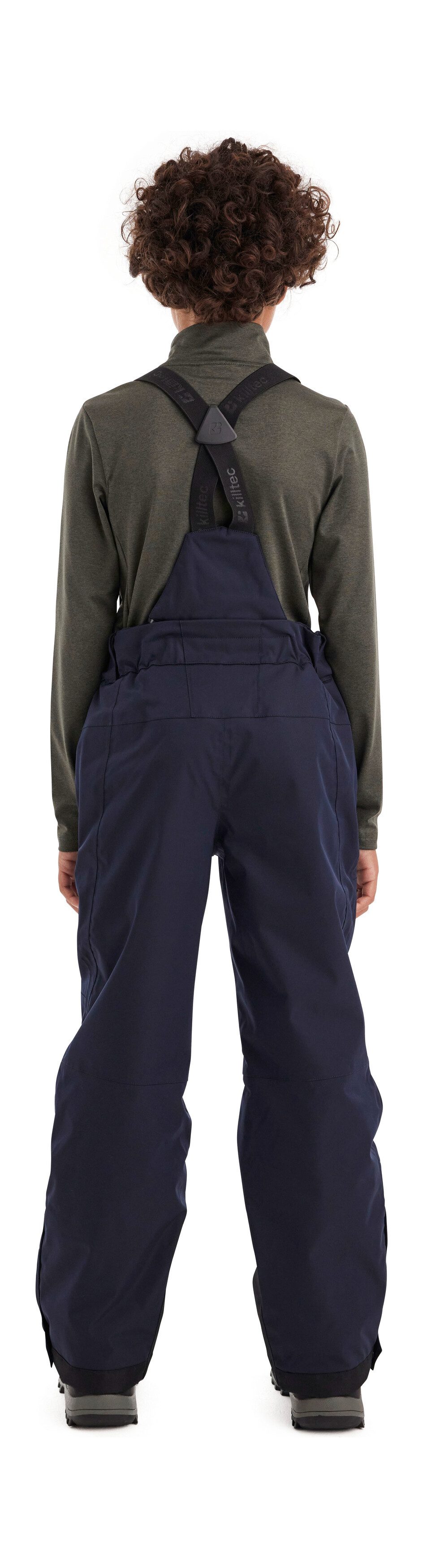 Killtec Skihose Boys Skihose 242 Wasserdichte Skihose mit abnehmbarem Latz und verstellbarem Bund