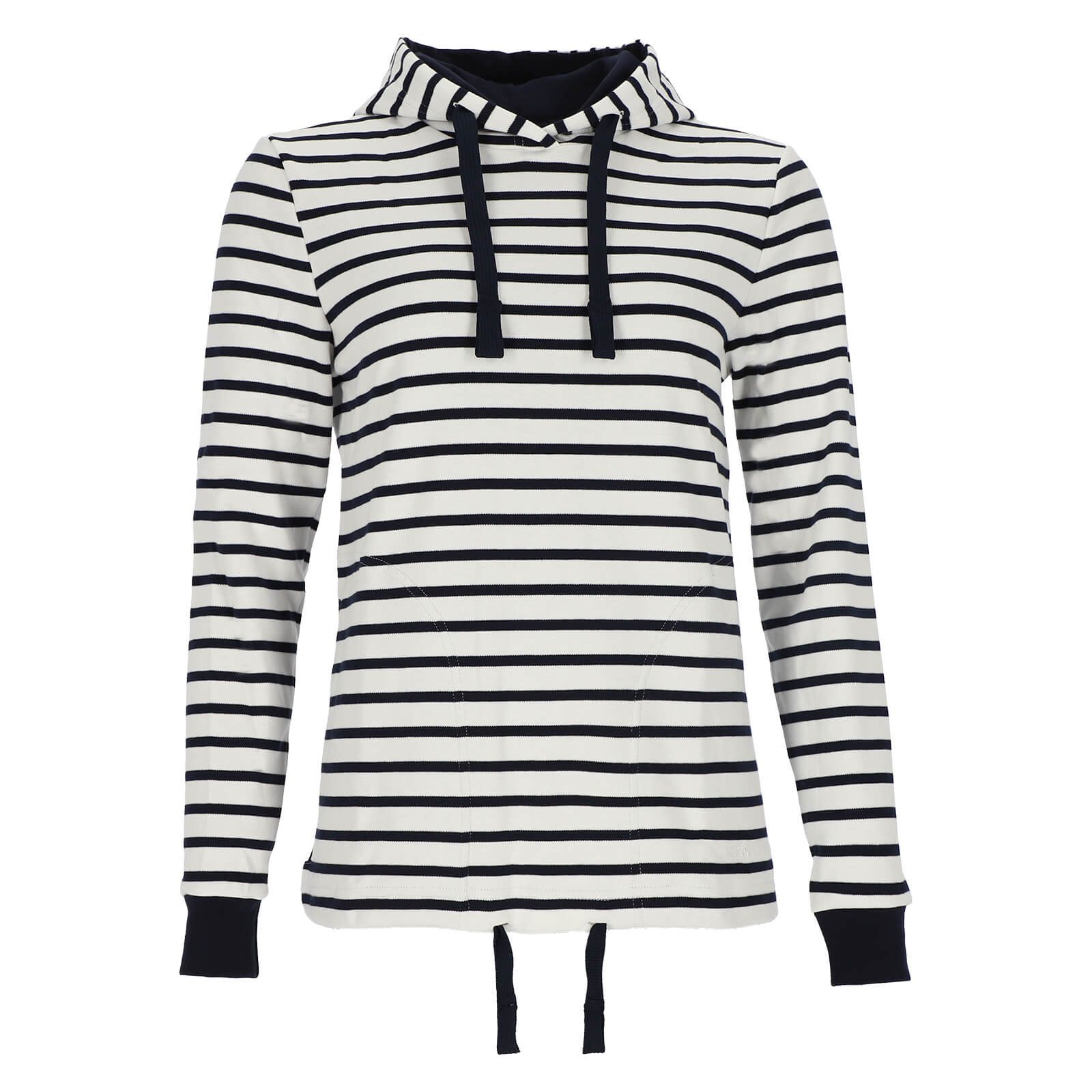 modAS Kapuzenpullover Damen Kapuzenshirt Maritim gestreift - Langarmshirt S günstig online kaufen