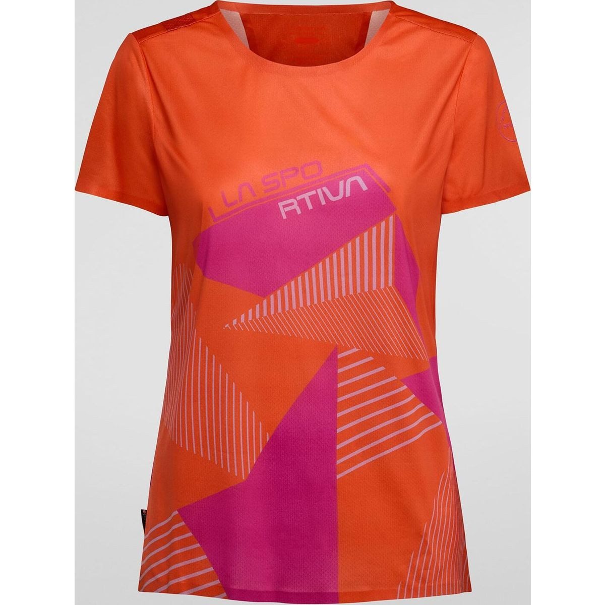 La Sportiva Kurzarmshirt Comp T-shirt Women Leichtes, schnelltrocknendes Klettershirt für Damen, ideal für