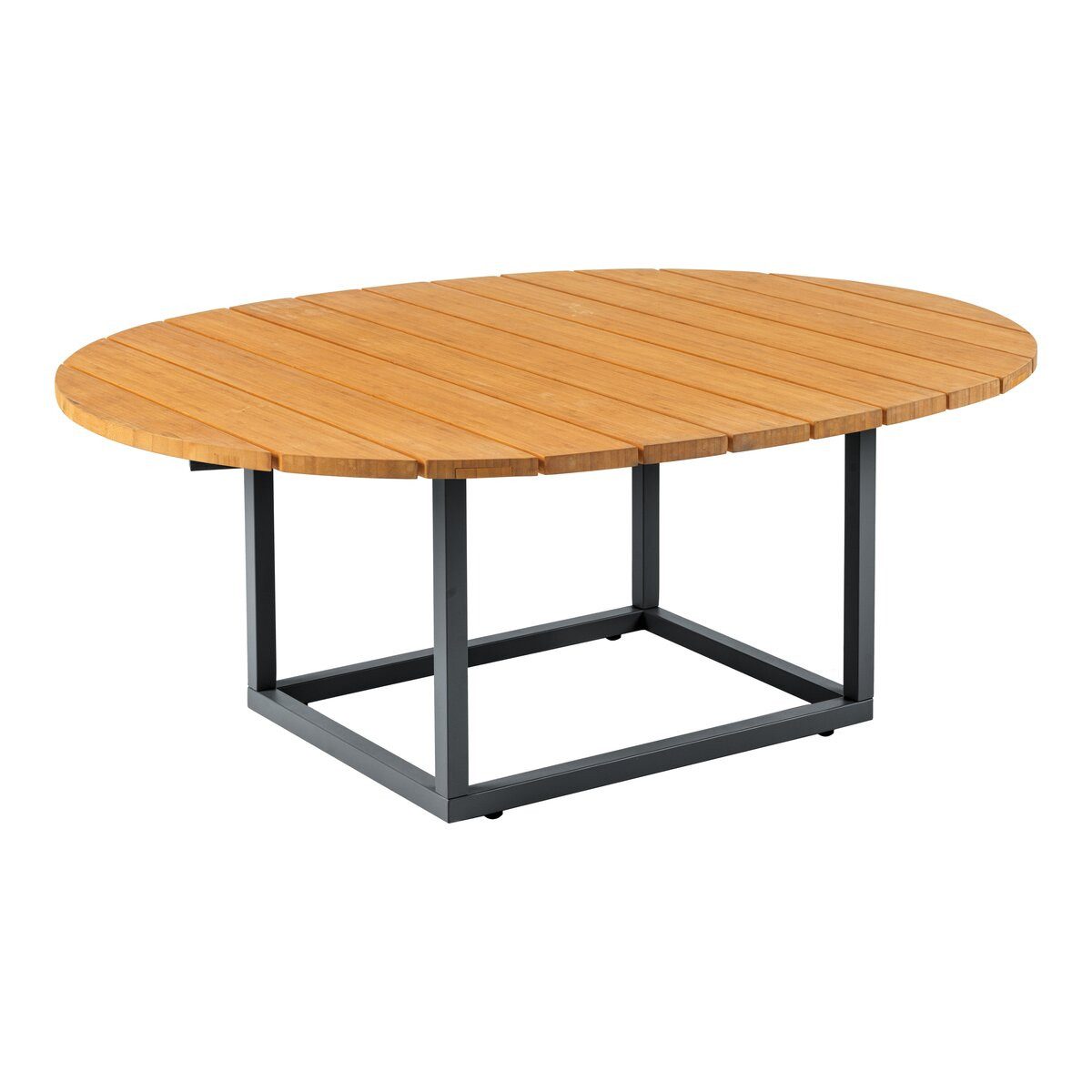 Brafab Couchtisch, Stabiles, rechteckiges Aluminiumgestell mit Stellschrauben