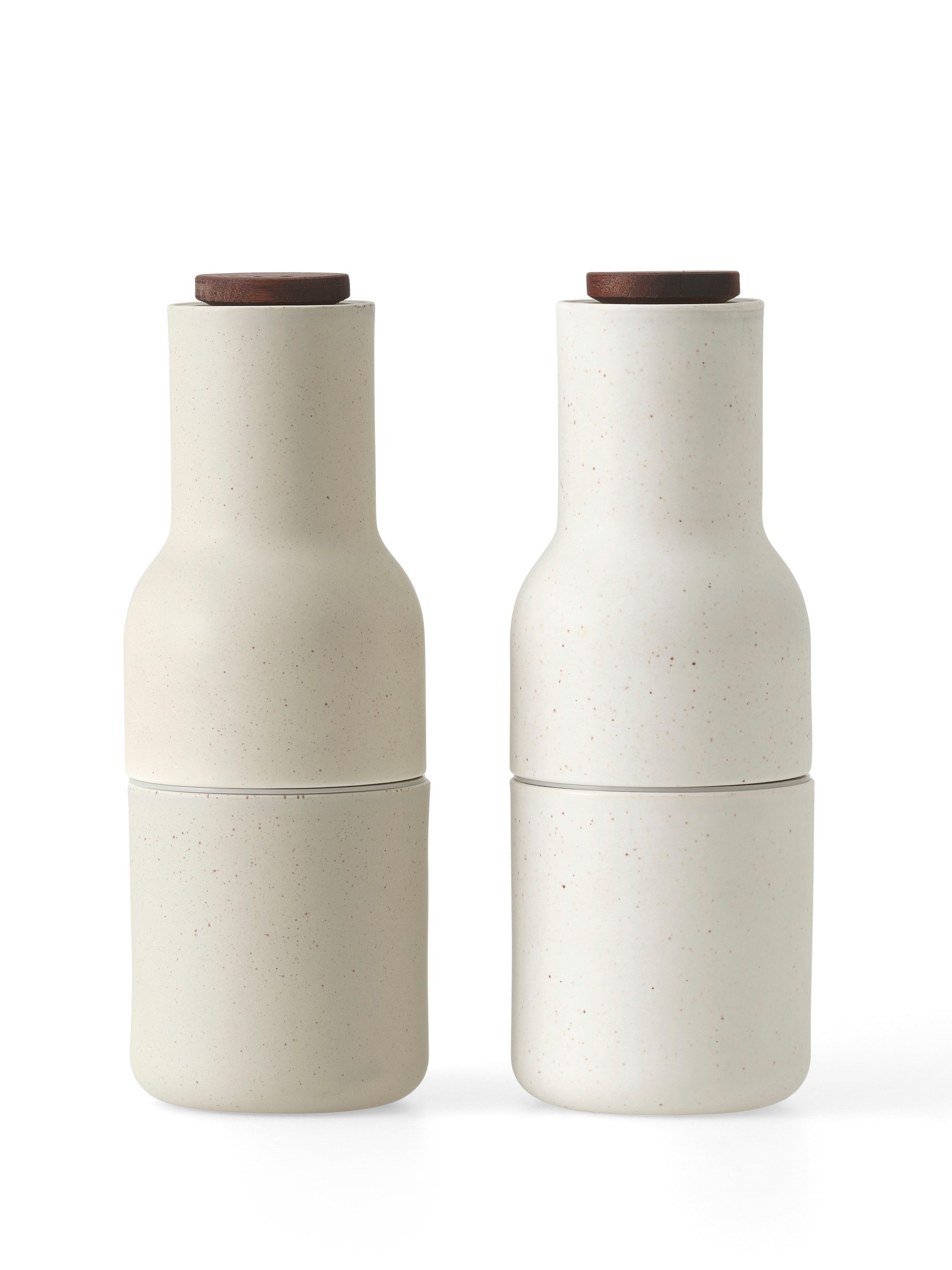 Audo Salz-/Pfeffermühle Audo Bottle Grinder, Ceramic, Sand, 2-pack manuell