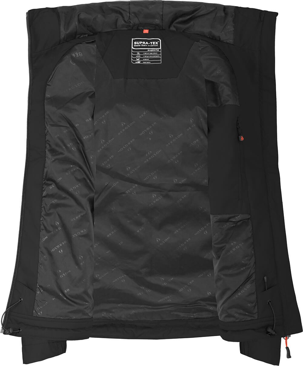 Bergson Regenjacke HELLI THERMO Damen Regenjacke, leicht wattiert, 12000 mm Wassersäule, Normalgrößen – Bild 5 von 5