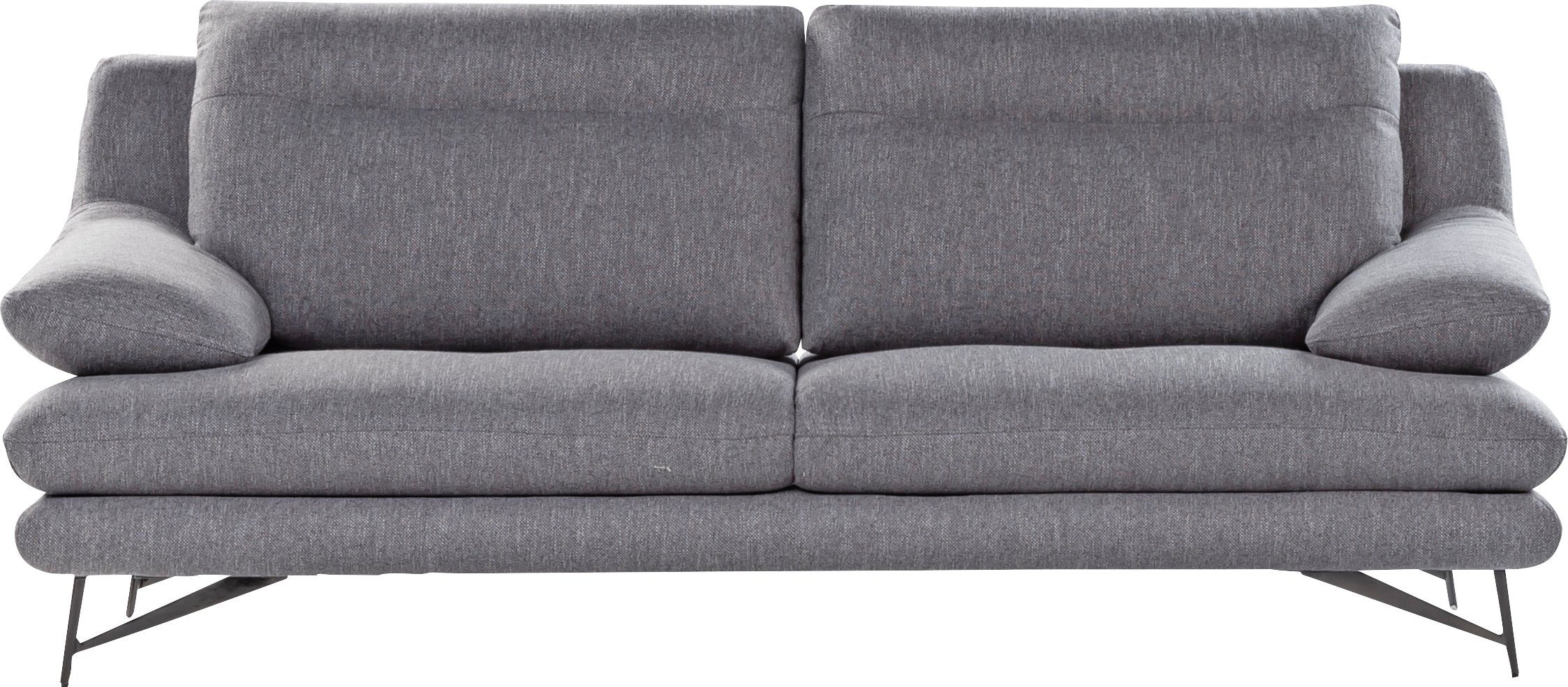 CALIA ITALIA 2-Sitzer Cezanne, italienisches Designsofa mit erstklassigem Sitzkomfort, wahlweise mit Sitztiefenverstellung