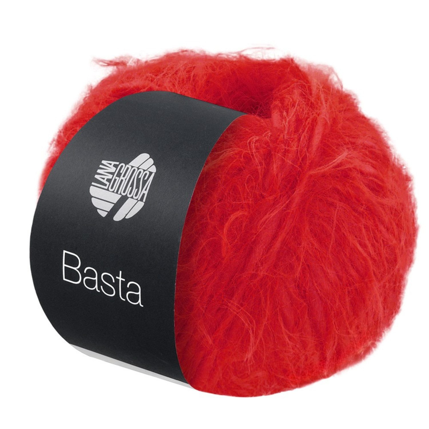 LANA GROSSA BASTA Häkelwolle, 100 m (Garn im Fake Fur Look mit Franseneffekt), 50 g