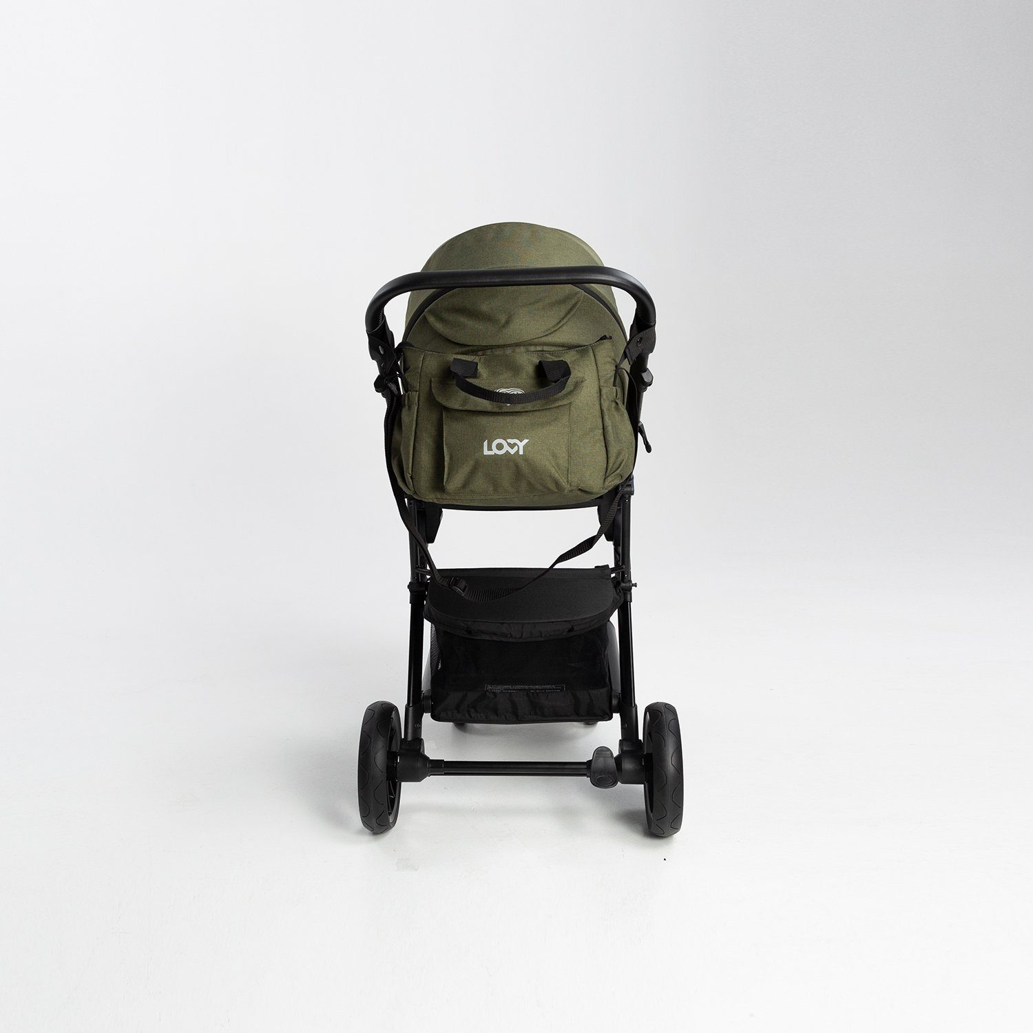 Wickeltasche, 1 2 Snacke und Moskitonetz. Regenschutz ein Kombi-Kinderwagen Babywanne, Eingeschlossen: Green Set. LOVY in Sportsitz,
