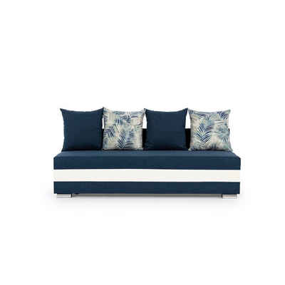 JVmoebel Sofa Modern Sofa 3 Sitzer Bettkasten Dreisitzer Couch Sofort, 1 Teile, Made in Europa