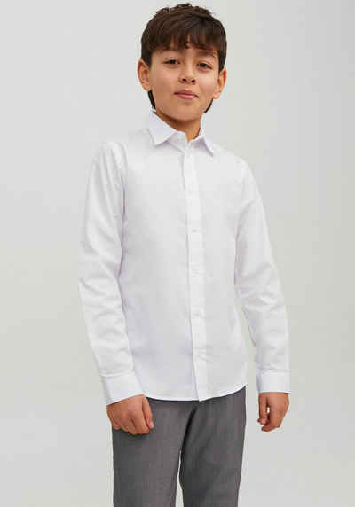 Jack & Jones Junior Langarmhemd JJJOE SHIRT LS PLAIN NOOS JNR