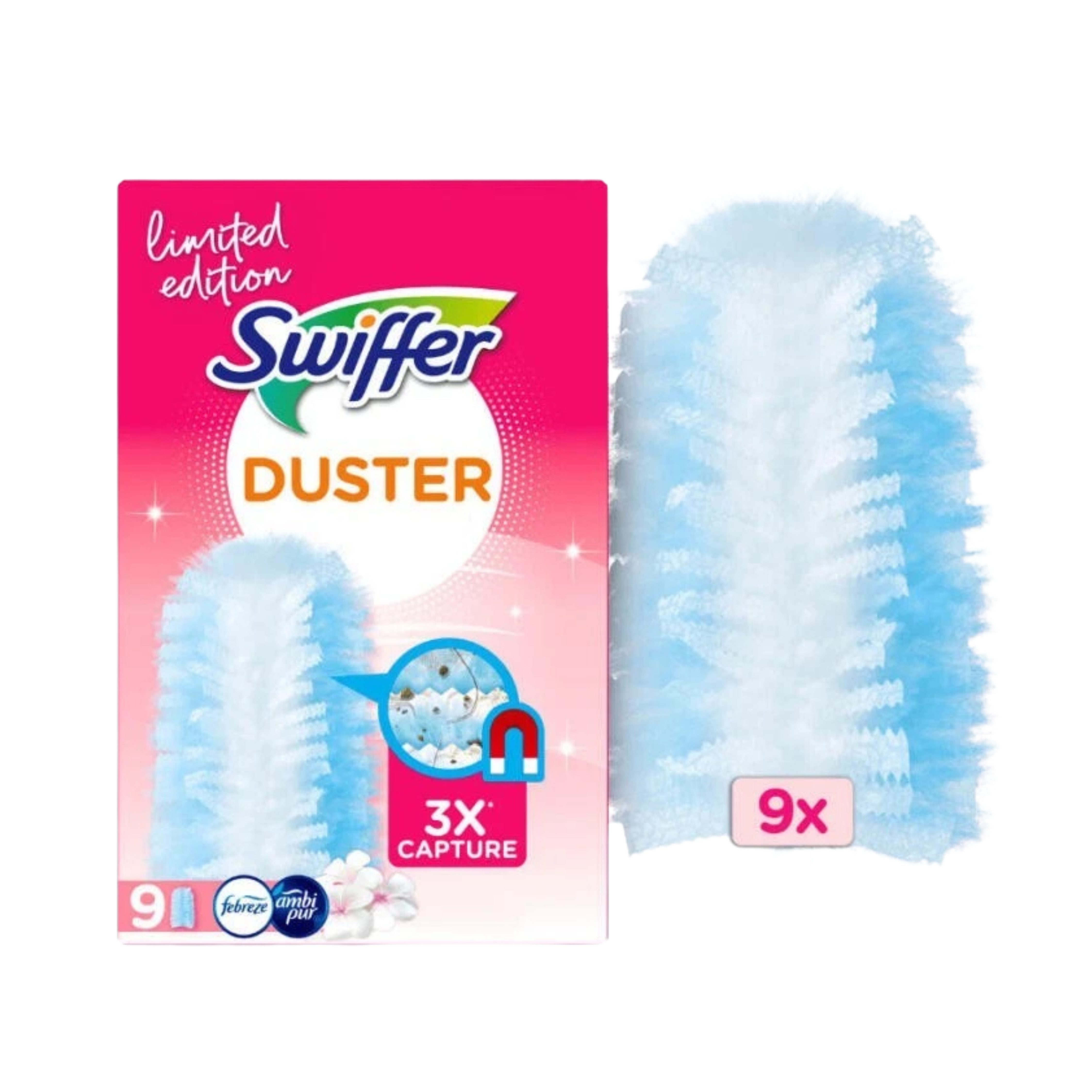 Swiffer Staubbesen Pink Limited Staubmagnet Nachfüllpackung (9 Stk)