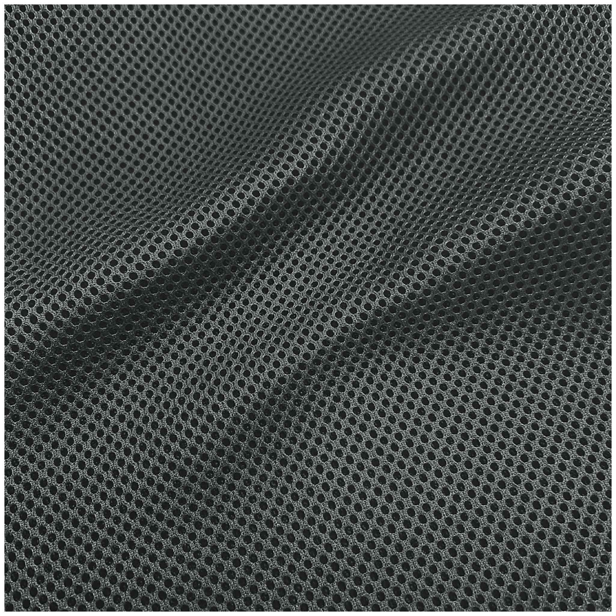 maDDma Stoff 3D Air Mesh 4mm Distanzgewebe 150cm Meterware Polyester Rucksack DIY, graphit