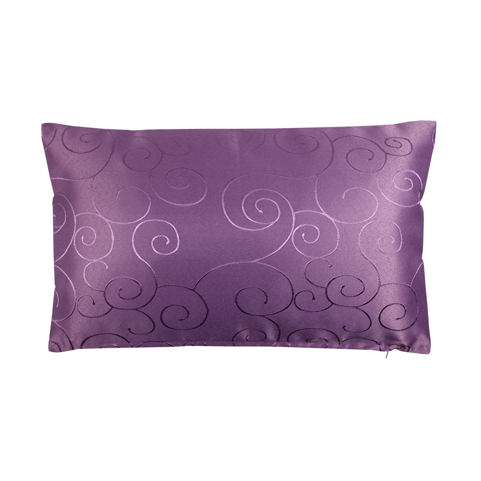 Haus und Deko Kissenbezug Kissenbezug Damast Circle Ornamente, (1 Stück). € 4,45