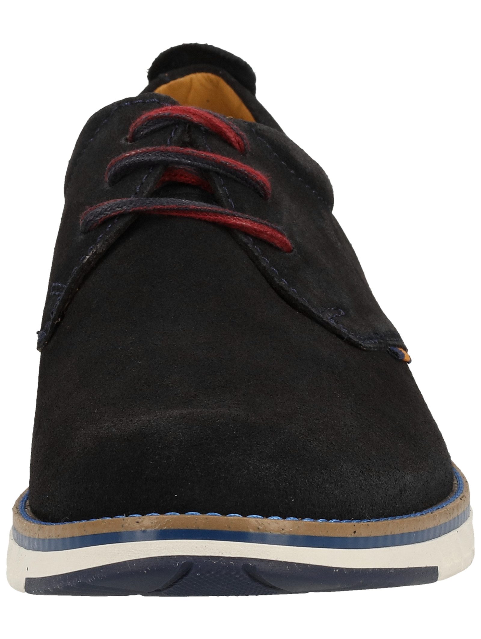 Fretz Men Halbschuhe Veloursleder Schnürschuh