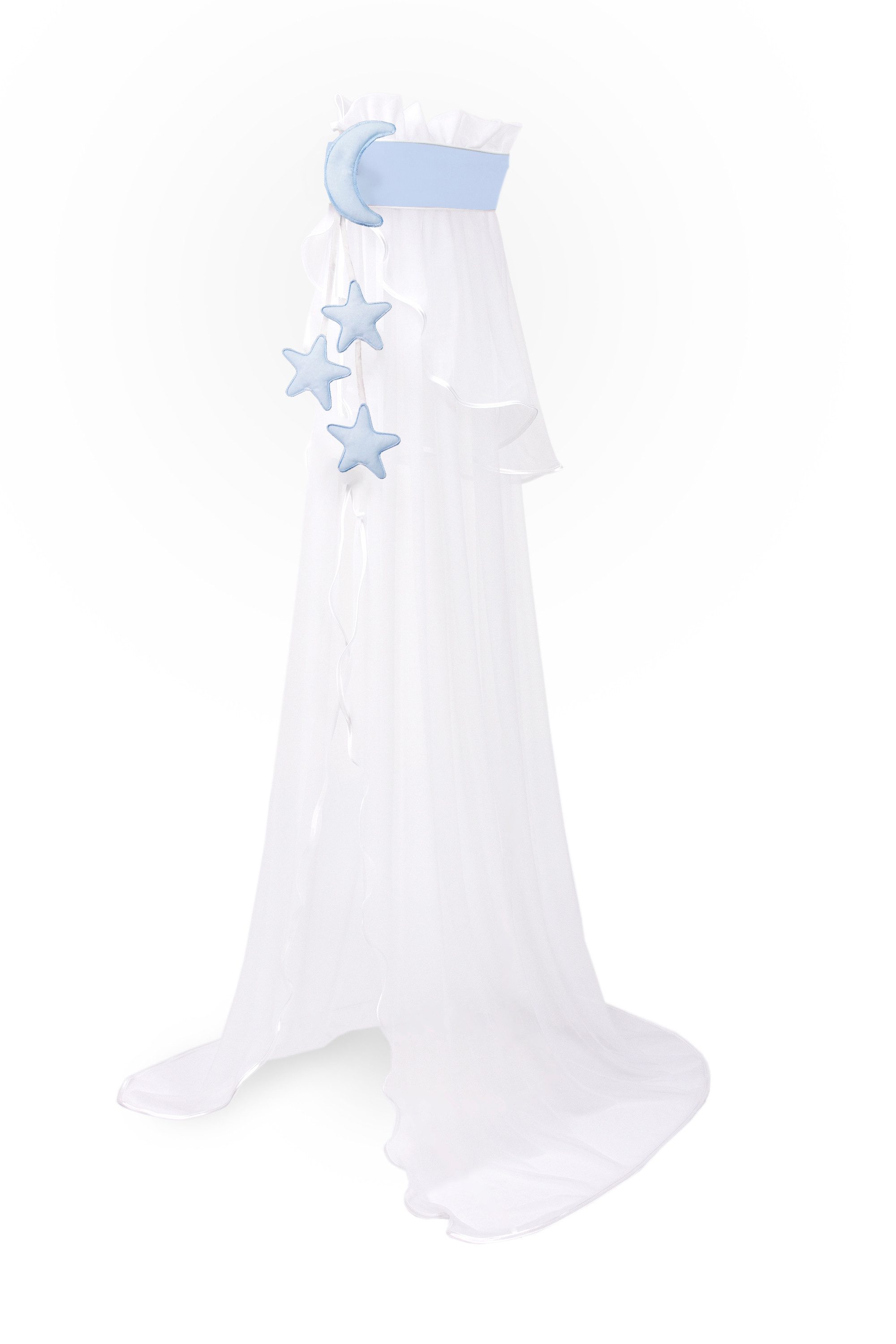 Amilian Betthimmel (Himmel für Babybett, Stubenwagen, Babywiege), Chiffon- günstig online kaufen