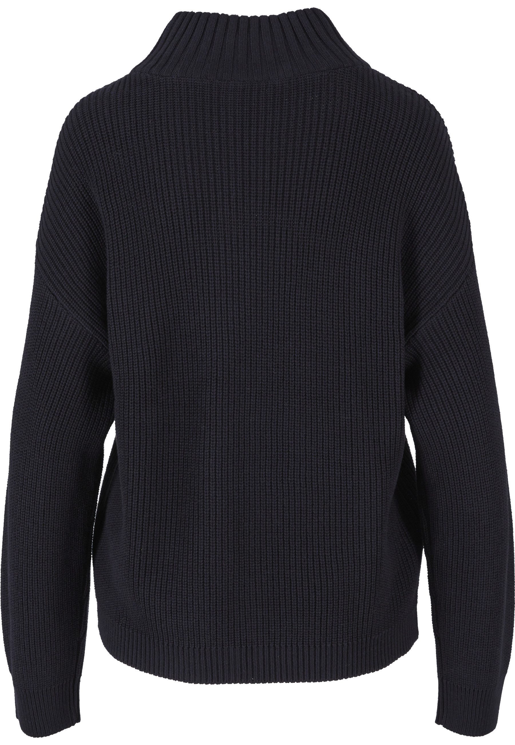 URBAN CLASSICS Strickjacke Urban Classics Damen Ladies Knitted Zip Cardigan günstig online kaufen