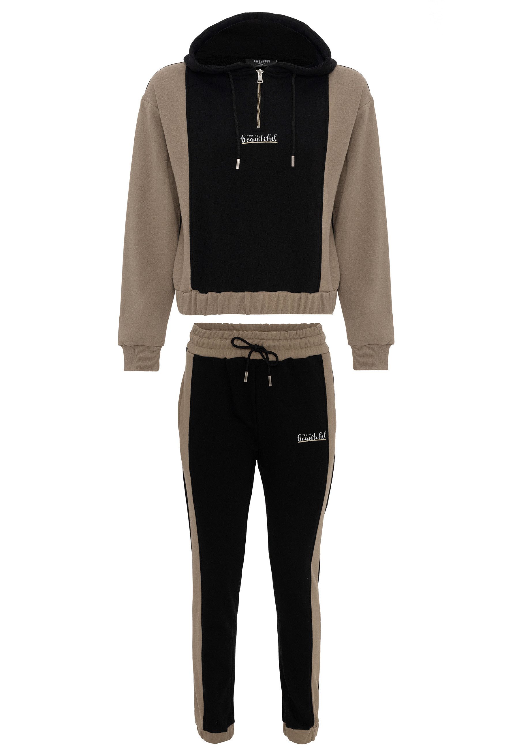 Tom Barron Trainingsanzug Women Regular Tracksuit With Two Colors, mit modernem Design