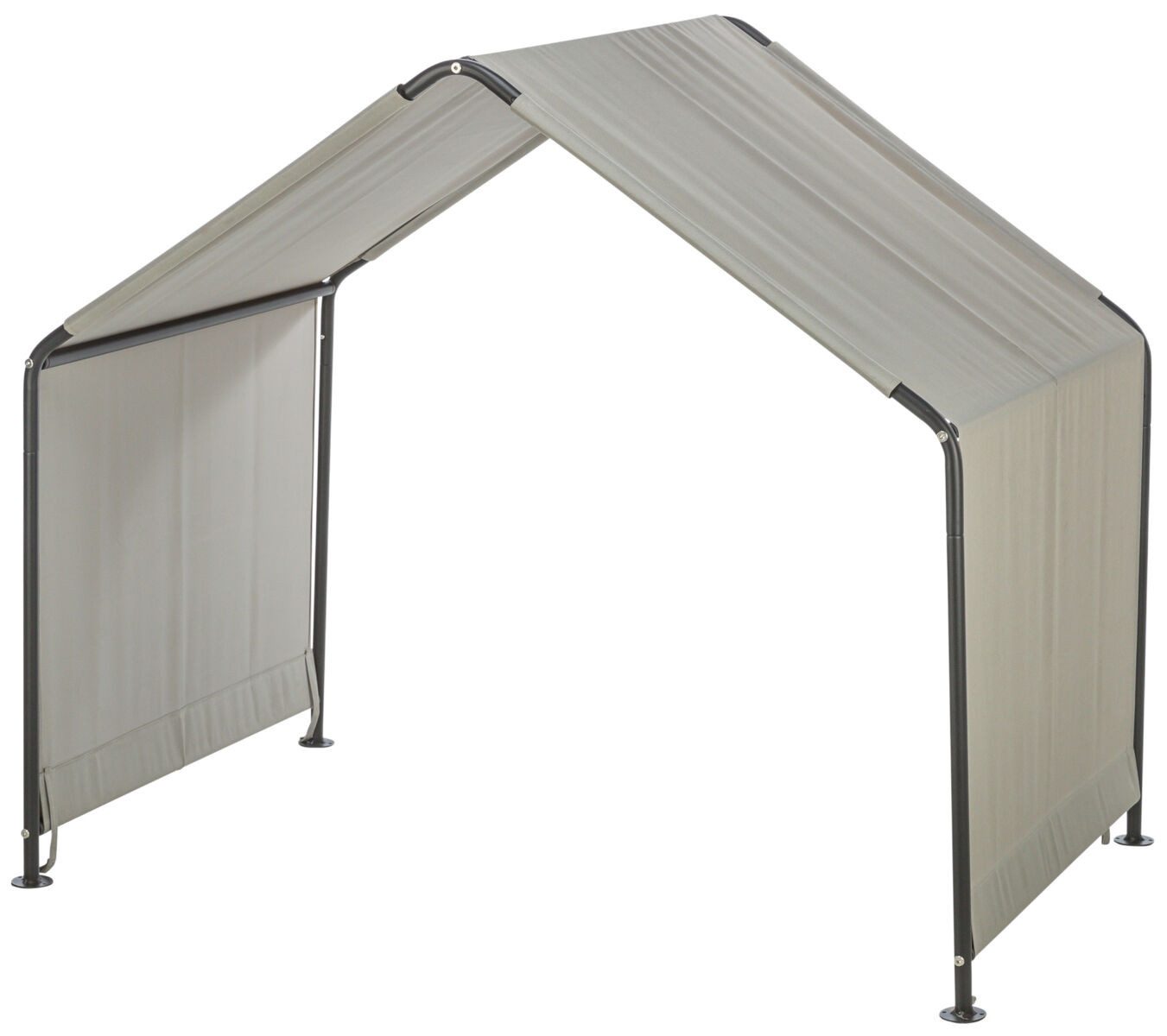 TRIXIE Hundehütte Überdachung - beige/schwarz - 90 × 85 × 70 cm