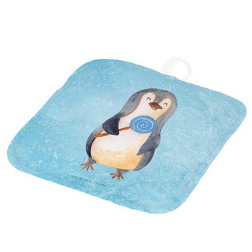 Mr. & Mrs. Panda Topflappen Pinguin Lolli - Eisblau - Geschenk, Ganove, Süßigkeiten, Rebell, Blöd, (1-tlg), Hitzebeständig