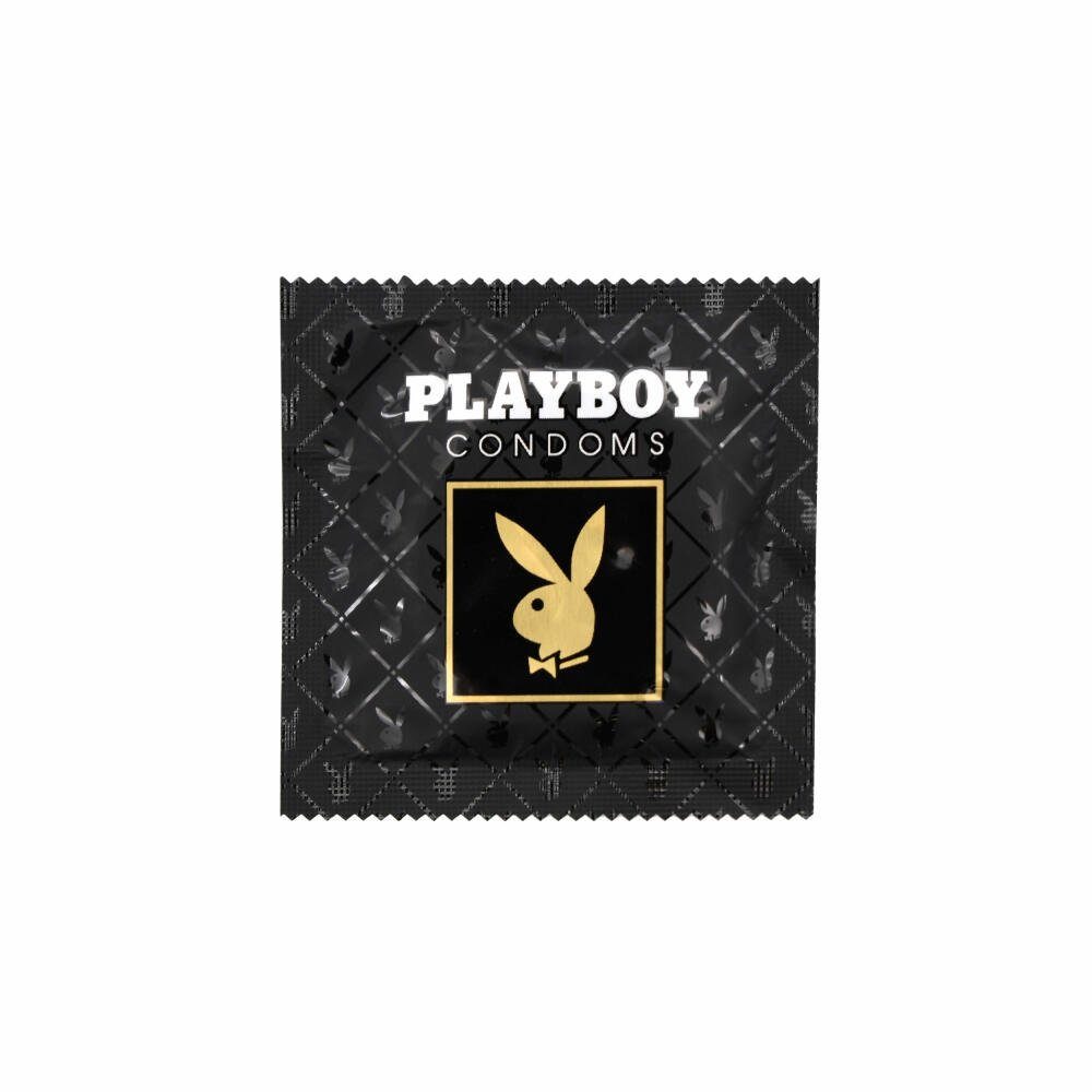 Condoms Packung, Playboy 4 Gefühlsecht Kondome St.