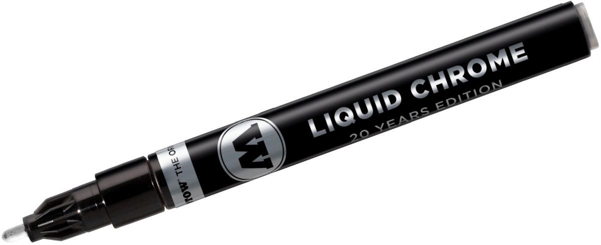 MOLOTOW Permanentmarker Permanentmarker Liquid Chrome 2mm chrom