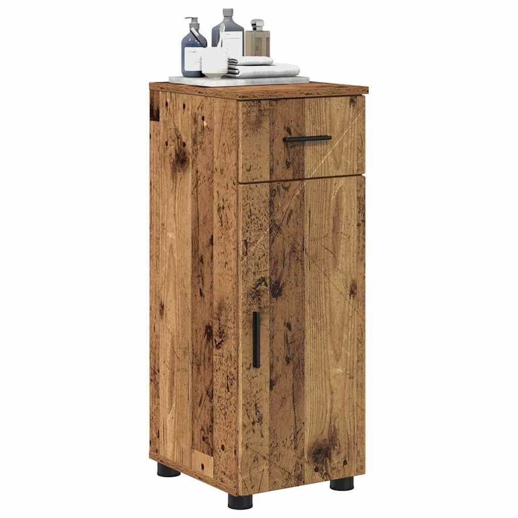 vidaXL Badezimmerspiegelschrank Badezimmer Schrank Altholz 30 günstig online kaufen