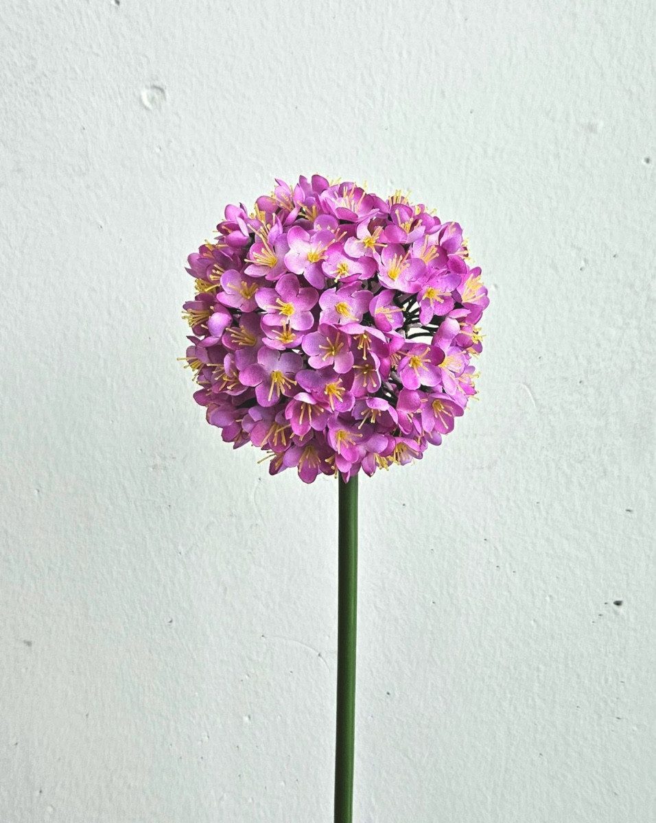 Kunstblume Künstliche Blume Allium LOKJAN, pink, 70cm Allium, artplants, Höhe 70 cm