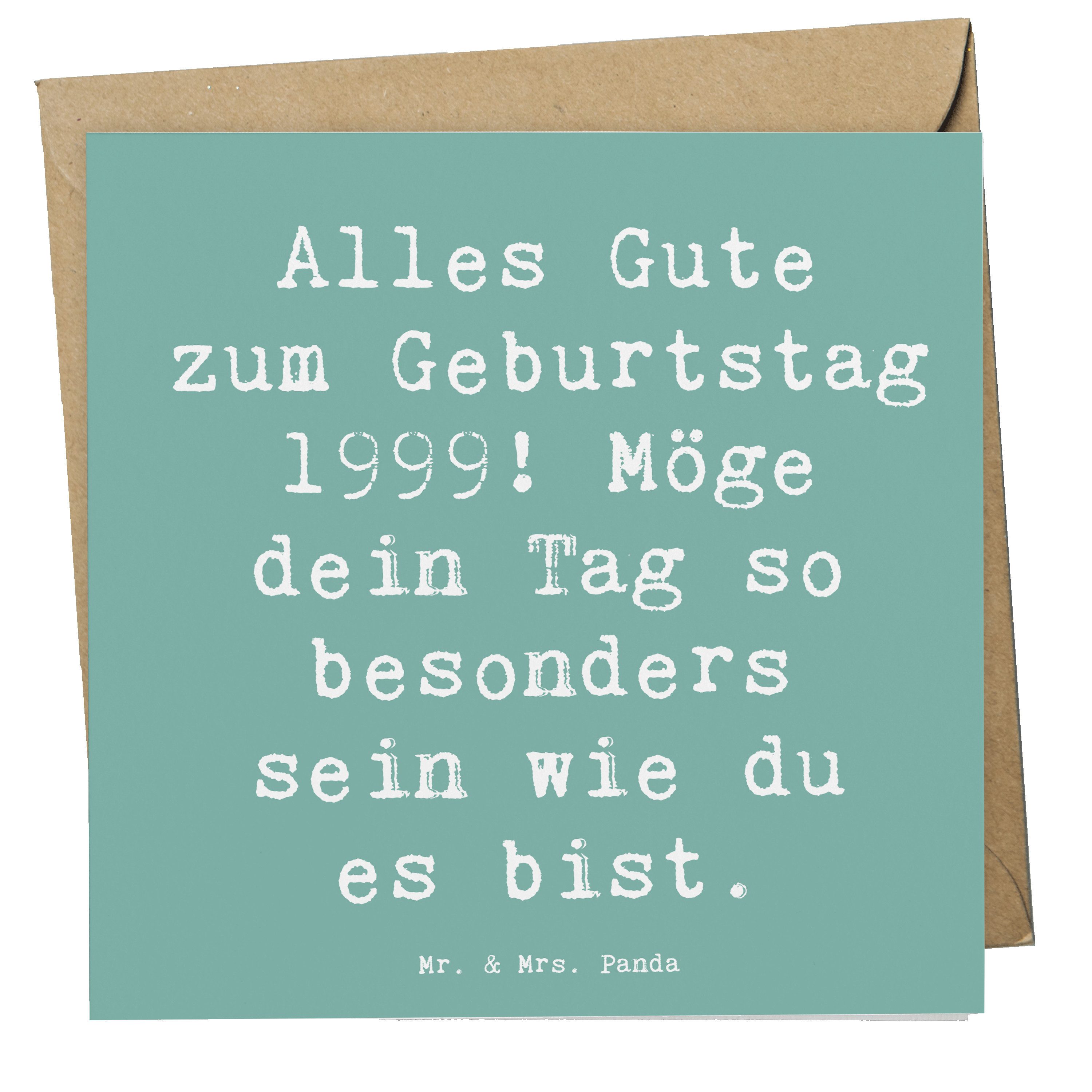 Grußkarte 1999 Geburtstag - Meeresbrise - Geschenk, Geburtstagsspruch, Glückwun