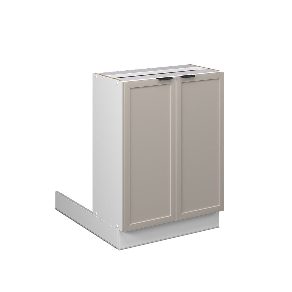 Vicco Unterschrank Fame-Line, GrauBeige/Weiß, 60 cm günstig online kaufen